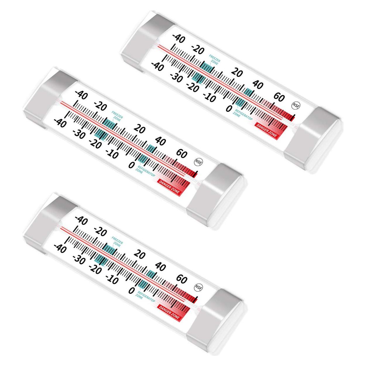Termómetro de Refrigerador Congelador LinkDm - Paquete de 3