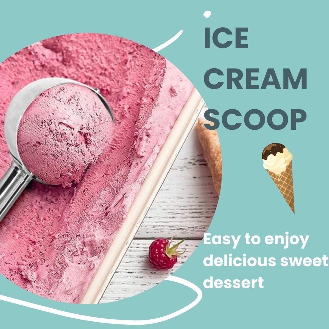 Cucharón de Helado Fuzzelut #12 Acero Inoxidable 80ml