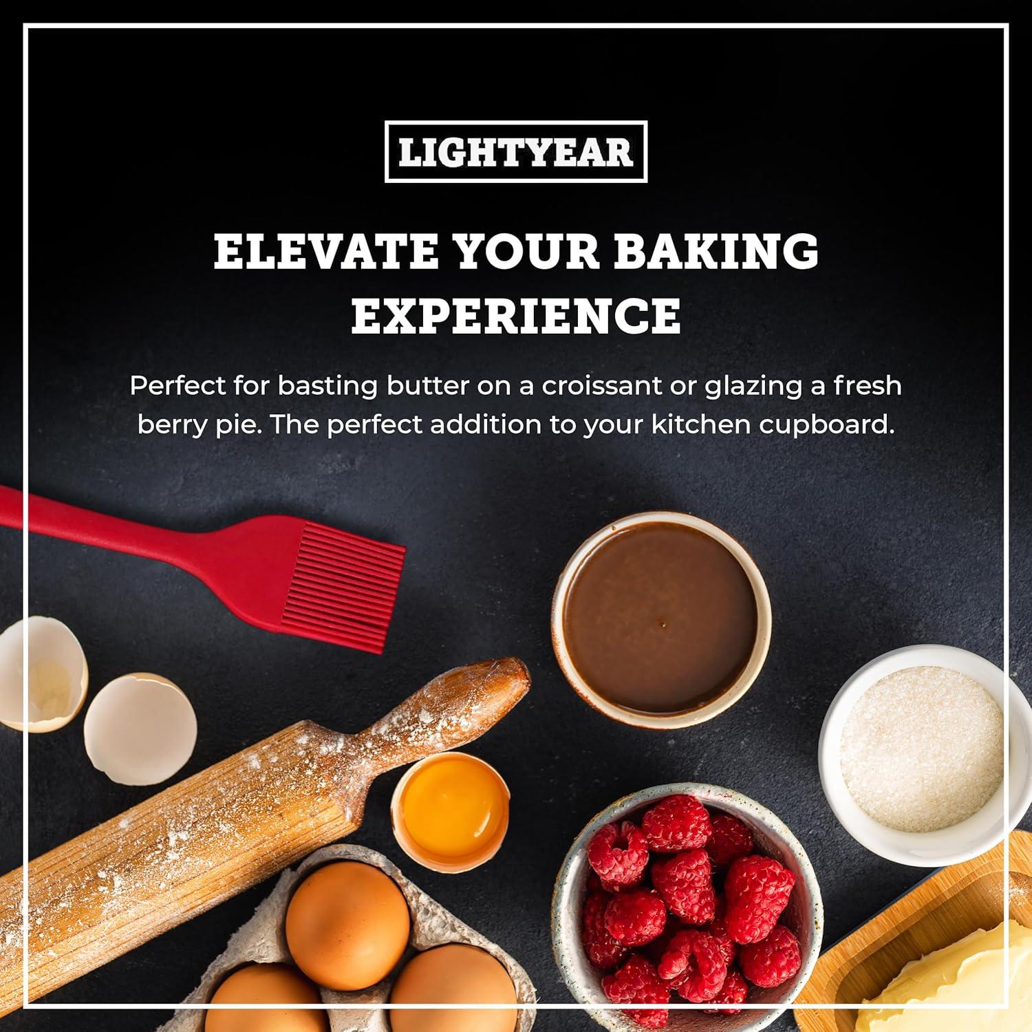 Juego de Brochas de Silicona Lightyear - 2 Pcs Resistente al Calor