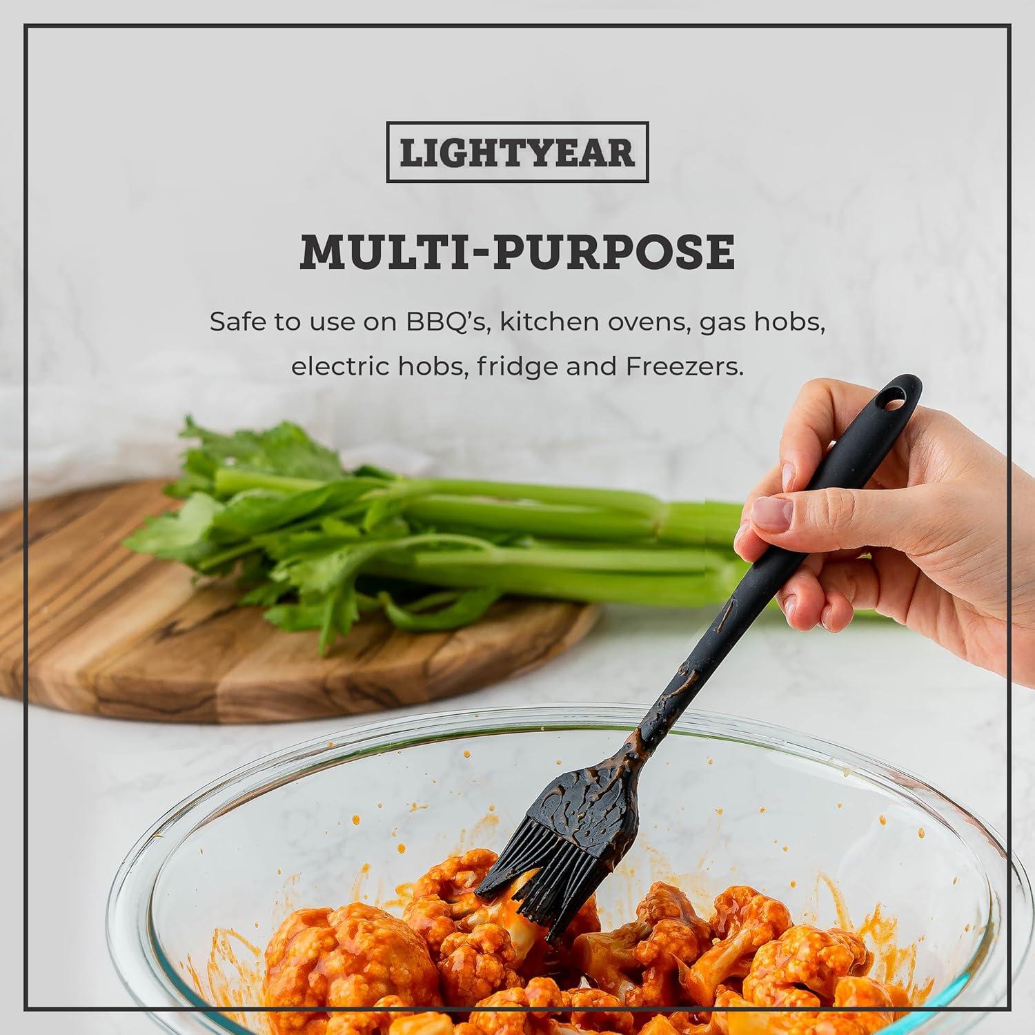 Juego de Brochas de Silicona Lightyear - 2 Pcs Resistente al Calor