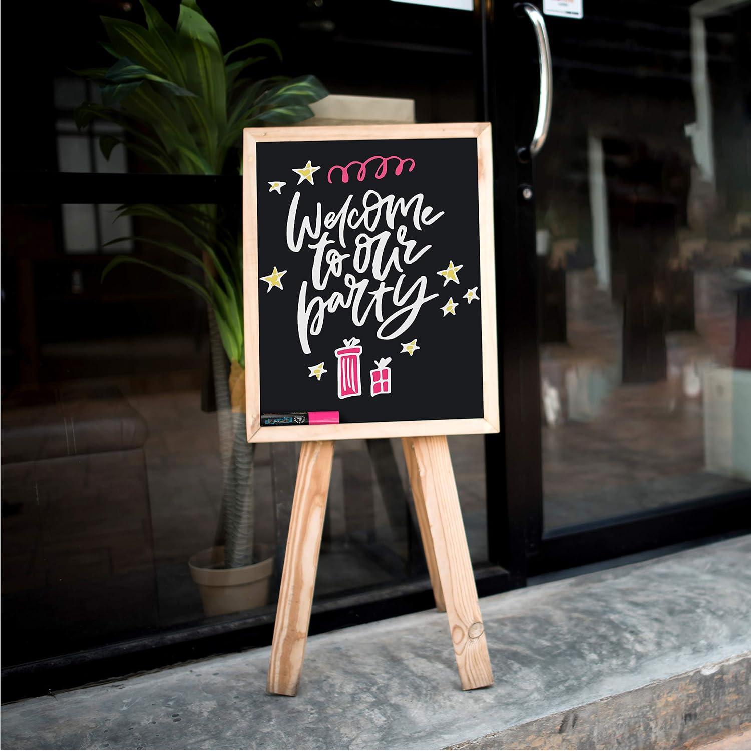 Marcadores de Tiza Líquida Jumbo LANA & LUCA 15mm Multicolor - Paquete de 8