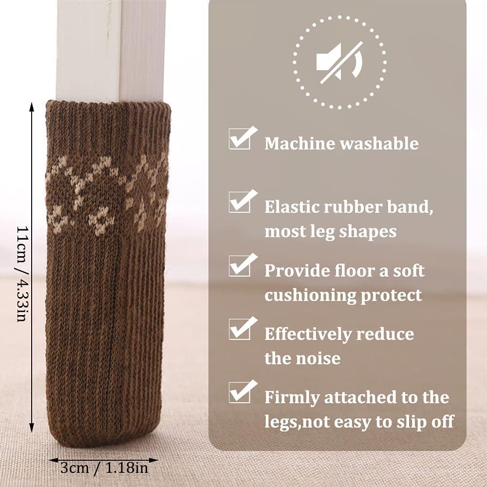 Protectores de Piernas de Silla LZYMSZ 40PCS Antideslizantes