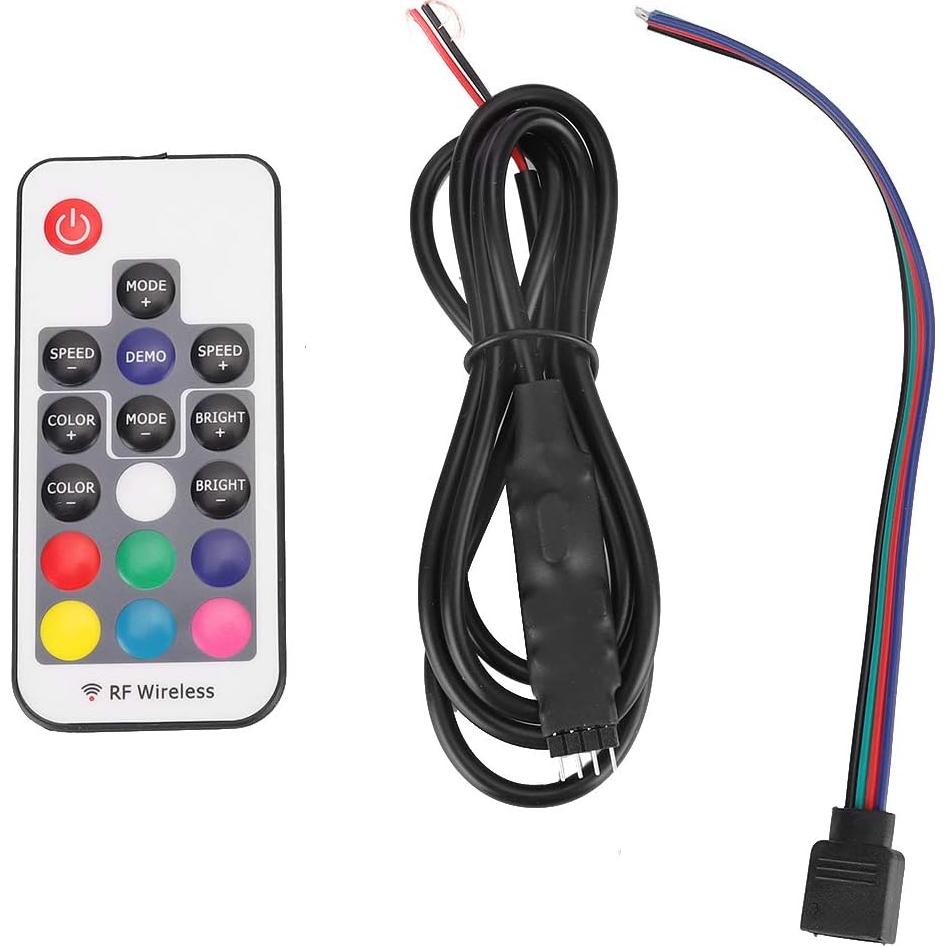 Soporte para Taza LED Ejoyous 4 Pcs Acero Inoxidable RGB