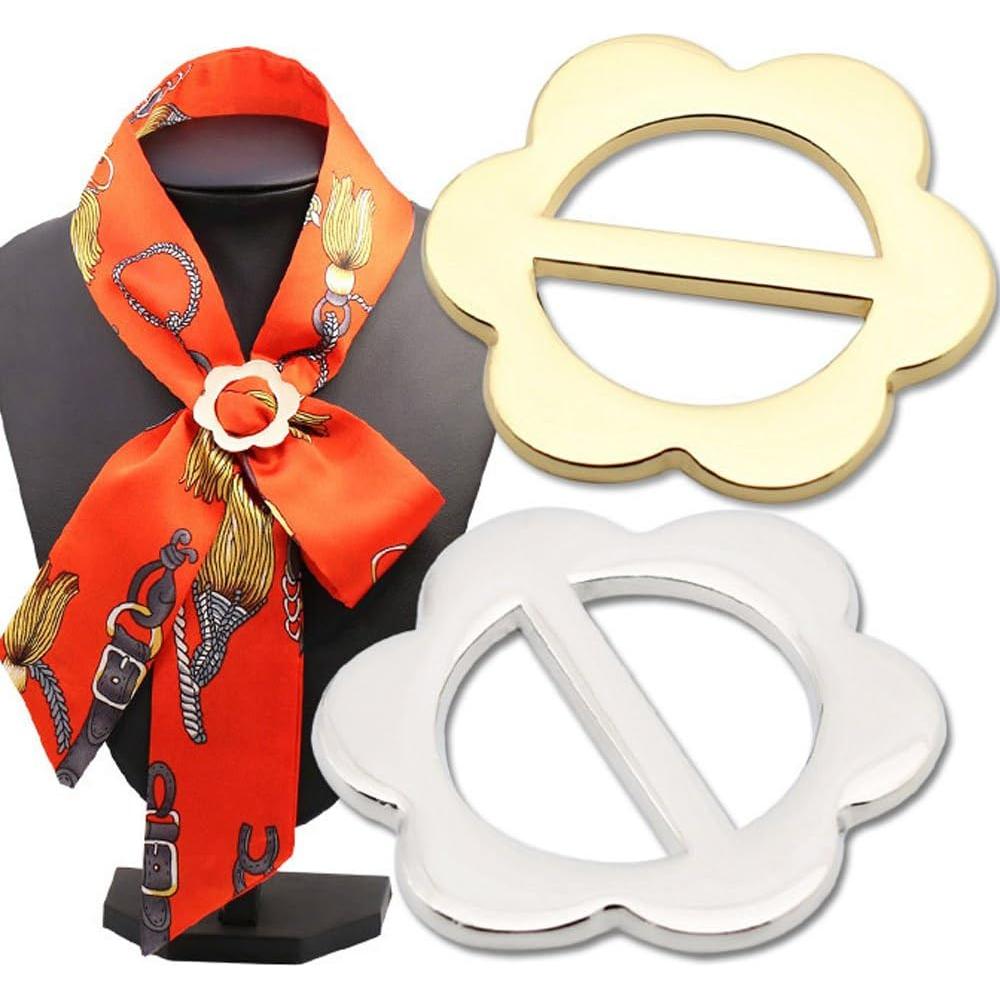 Anillo de Bufanda YANQINQINI para Mujeres 3.9 cm Accesorio