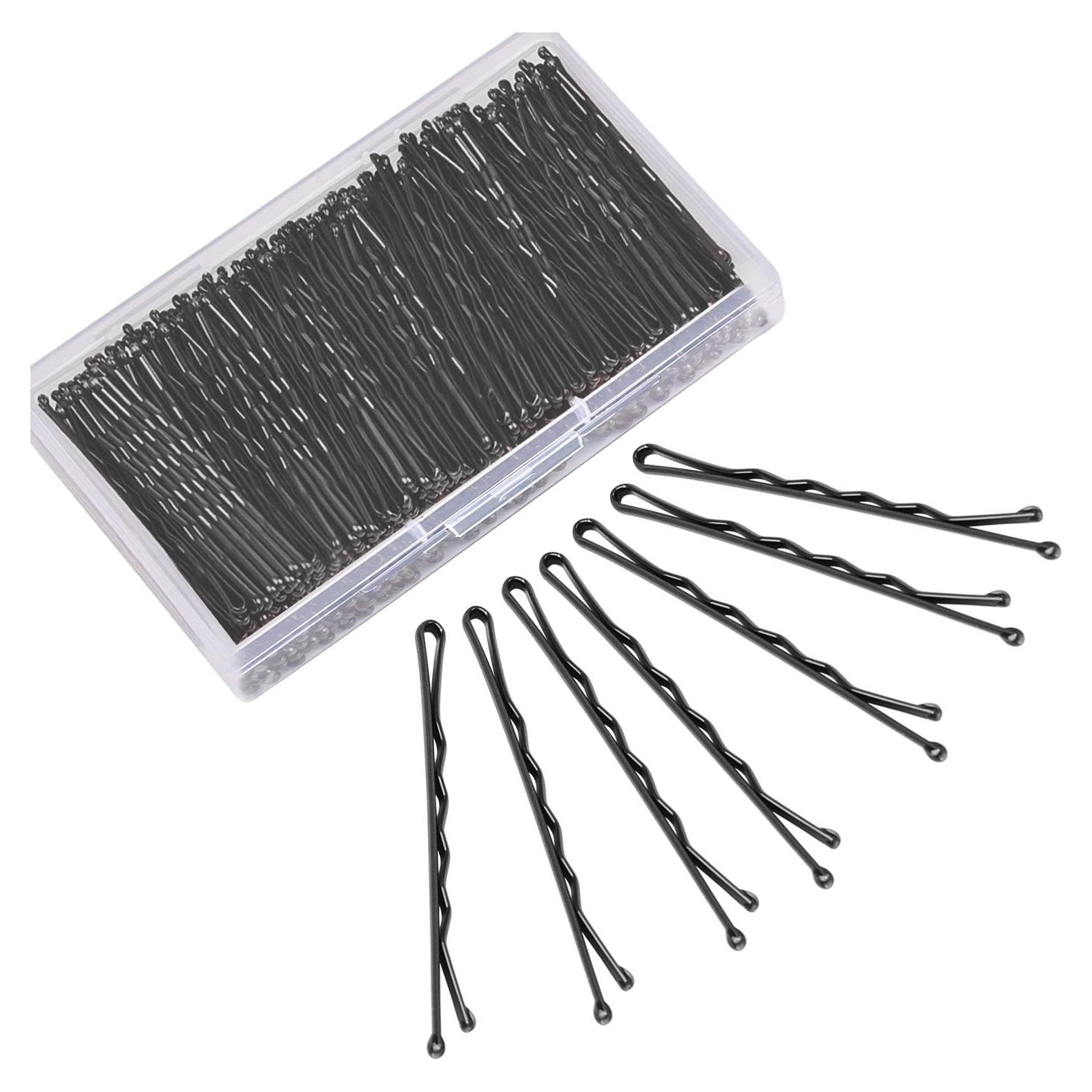 240 Horquillas Negras MORGLES 5.6 cm para Cabello