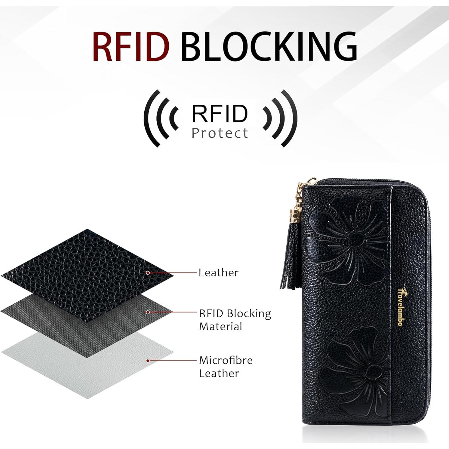 Billetera de Viaje Travelambo para Mujeres con Protección RFID