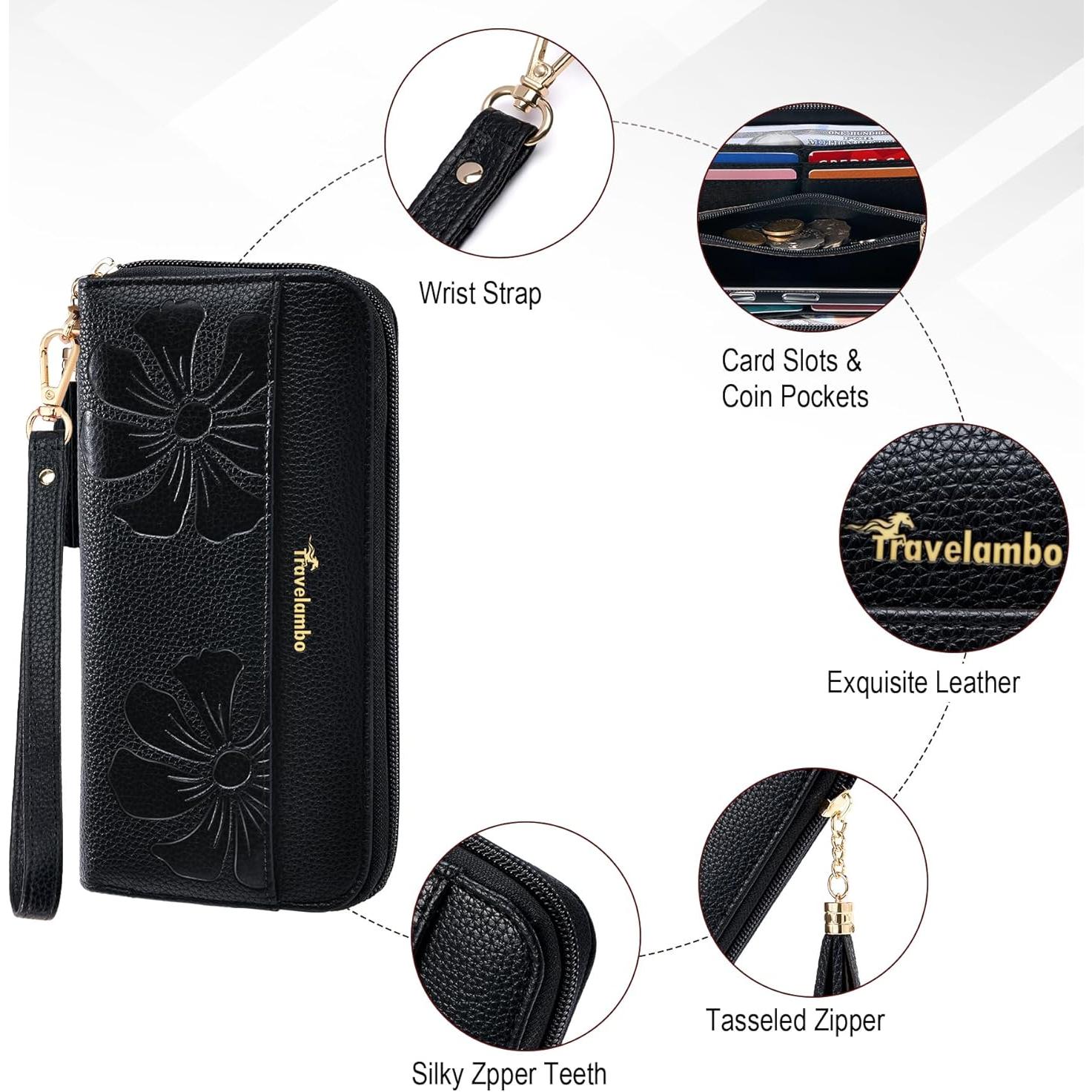 Billetera de Viaje Travelambo para Mujeres con Protección RFID