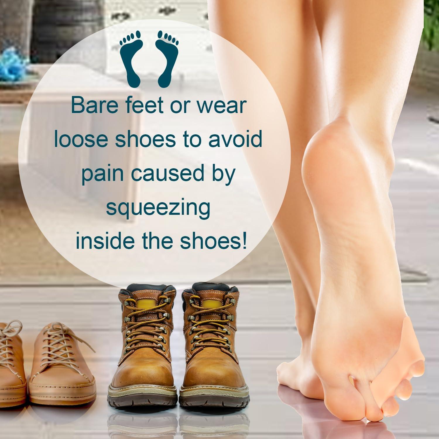 Separadores de Dedo Meñique Povihome 10 Paquetes Beige