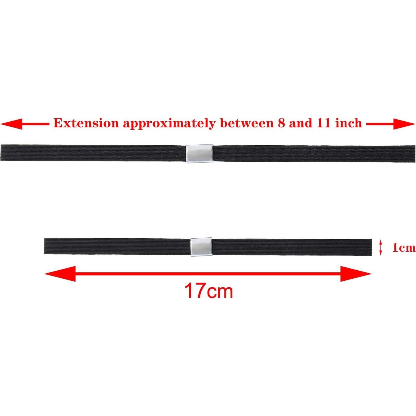 Bandas Elásticas para Planificadores Mini Skater - 4 Pzas Negro