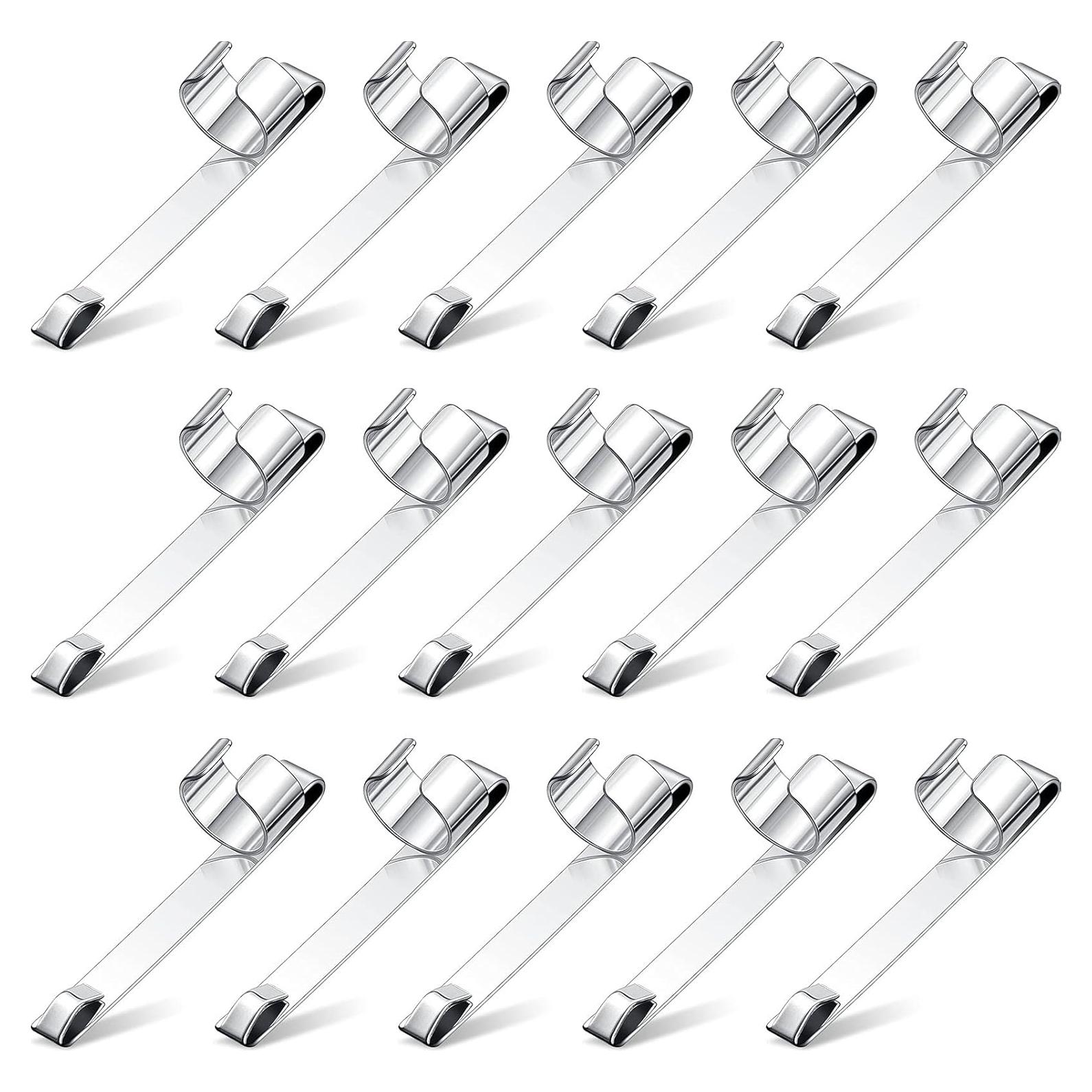 Clips de Metal Zonon para Lápiz y Bolígrafo - 20 Piezas