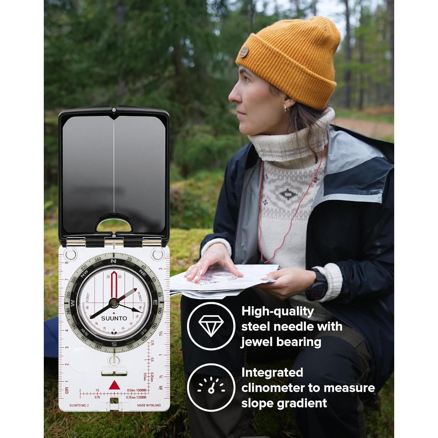 Brújula Suunto MC-2 Profesional para Excursionistas