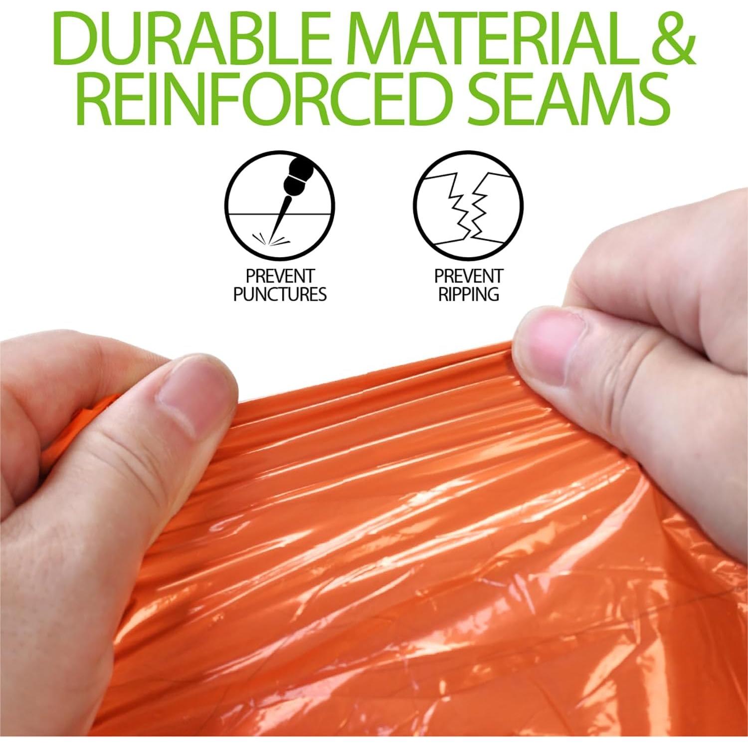 Poncho de Lluvia de Emergencia FosPower 4 Piezas Impermeable