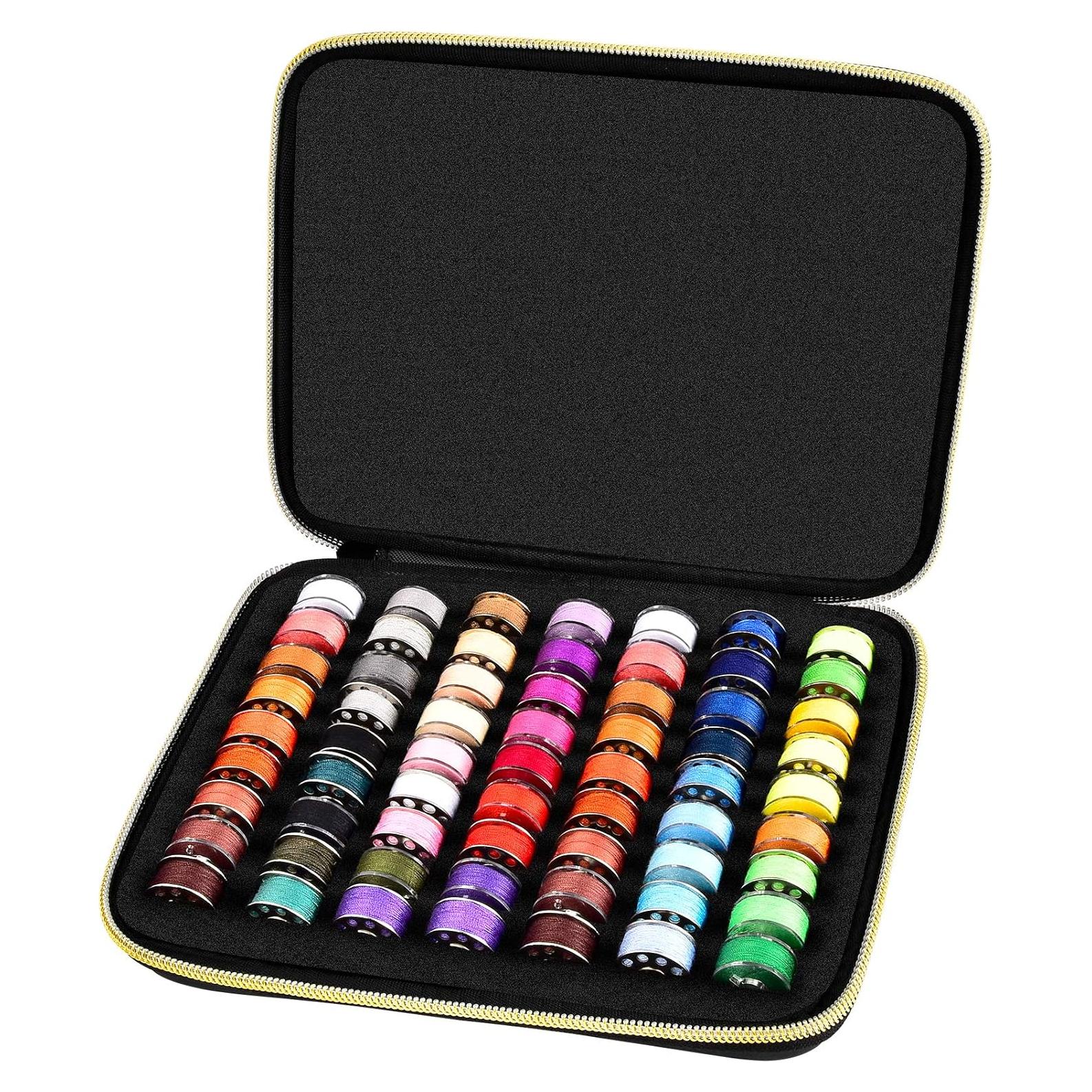 Soporte Organizador de Bobinas ALKOO 63 Ranuras Negro