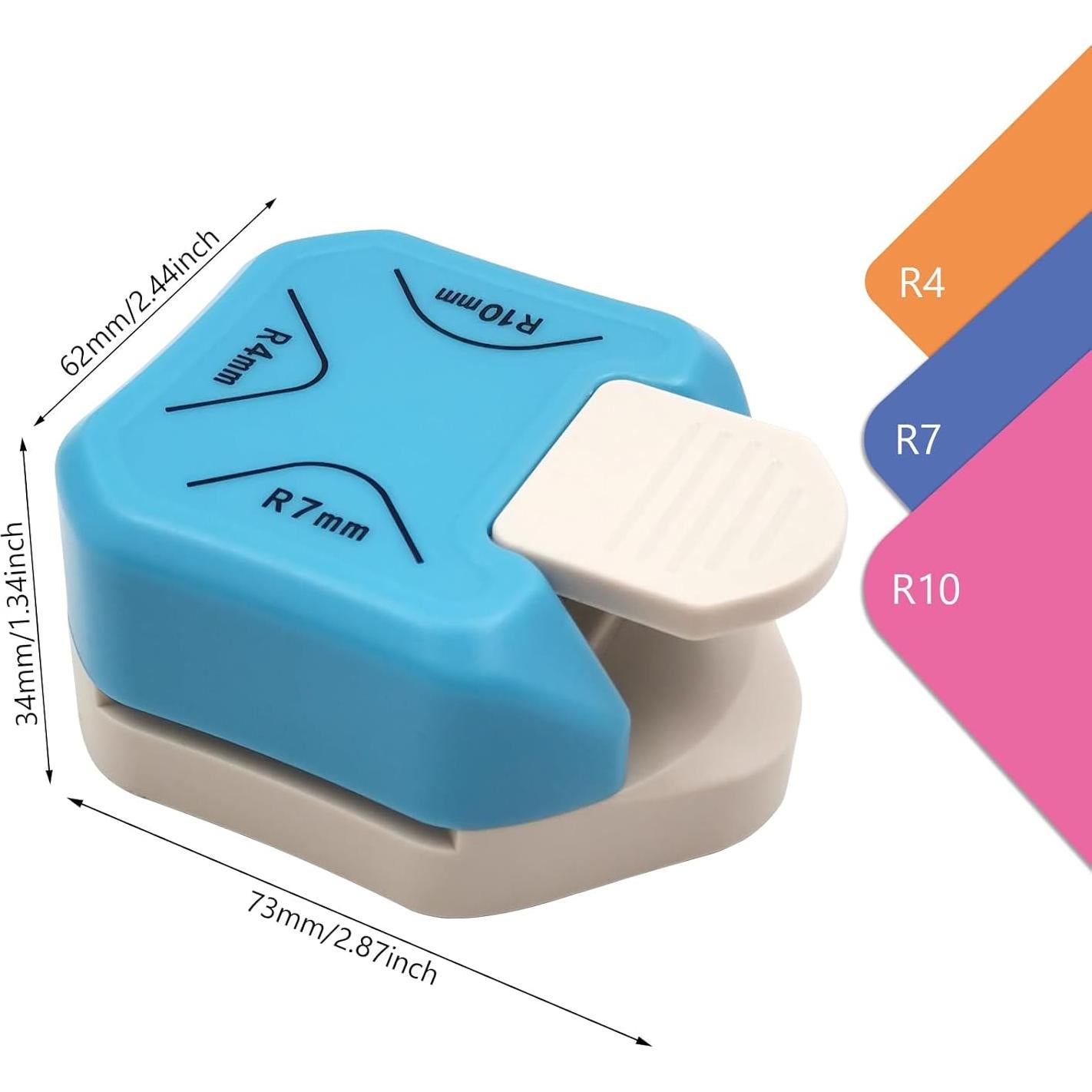 Troquelador de Esquinas 3 en 1 XHKDSYMC para Manualidades
