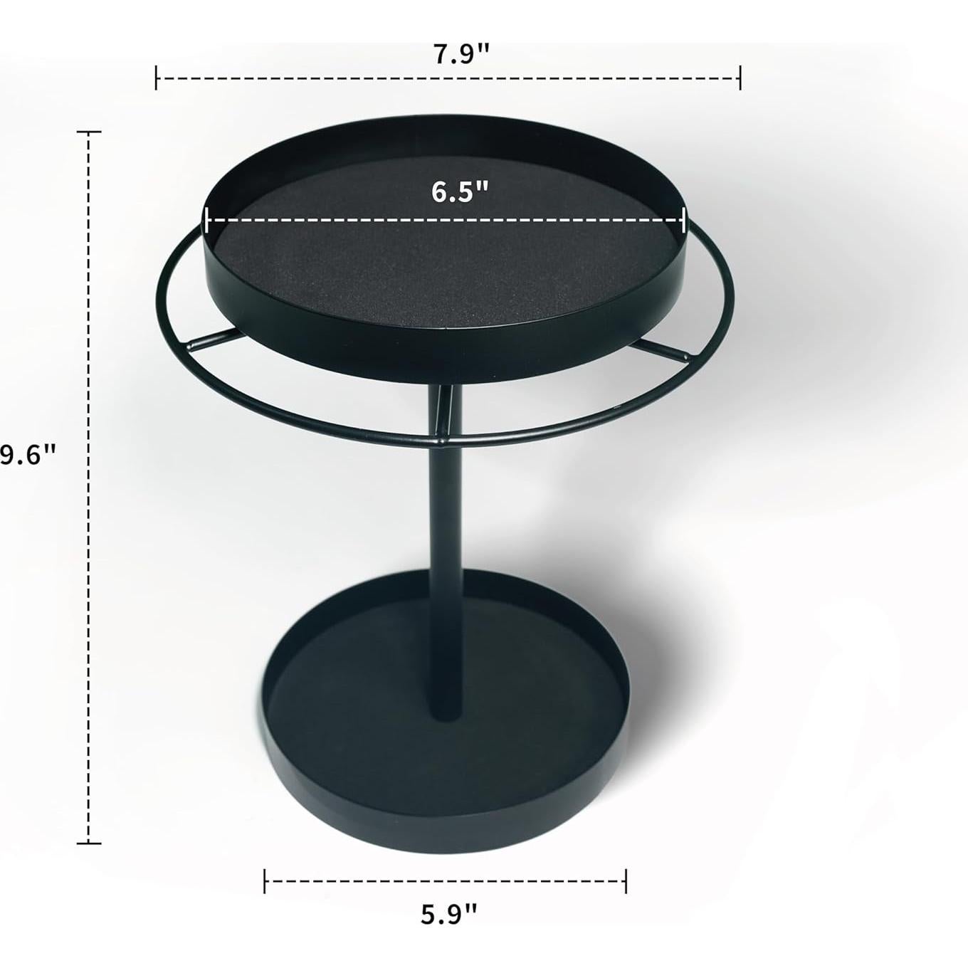 Organizador de Gafas REDANT Rotatorio 360° Metal Negro