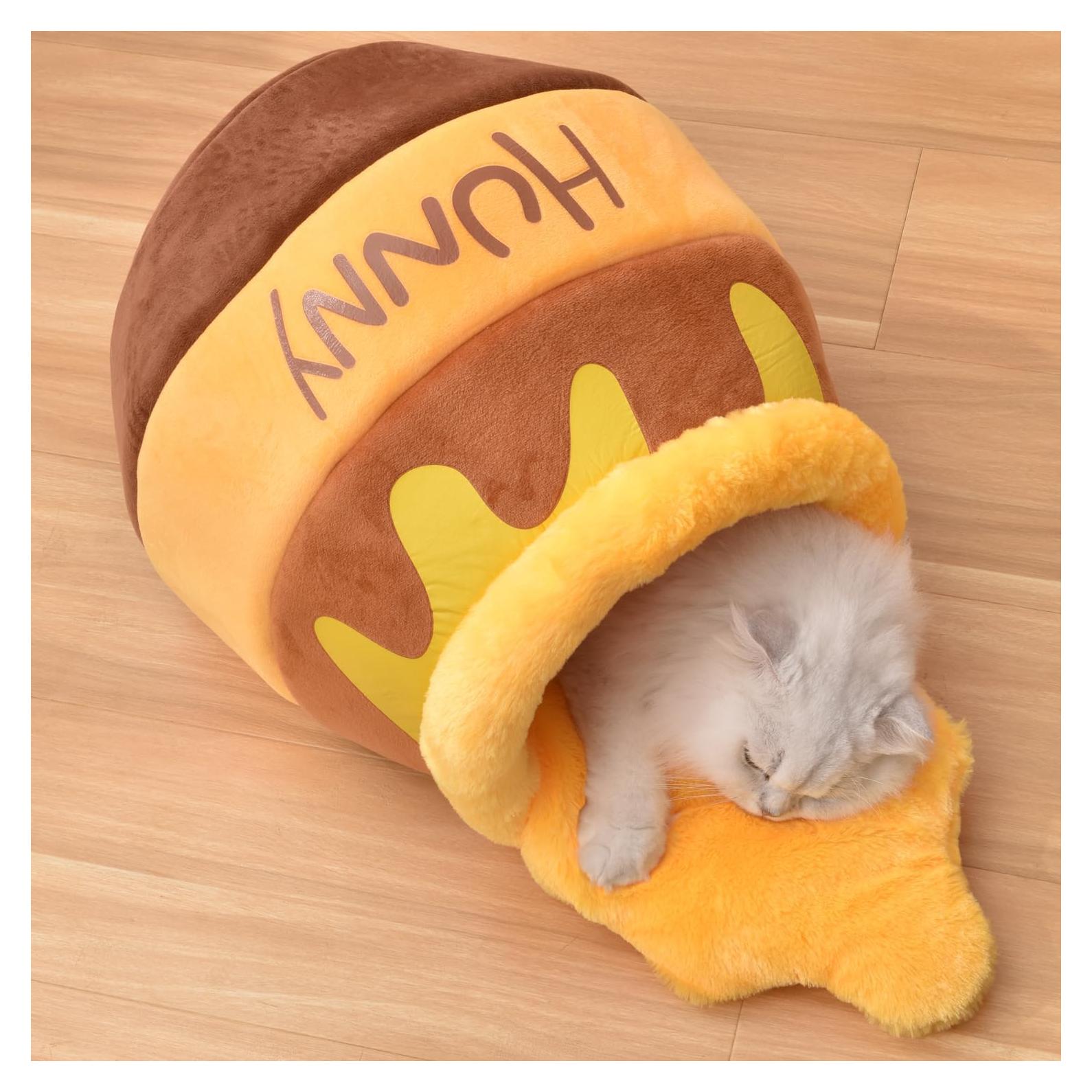 Cueva de Gato Honey Pot Romaneco 42x37x30 cm Marrón