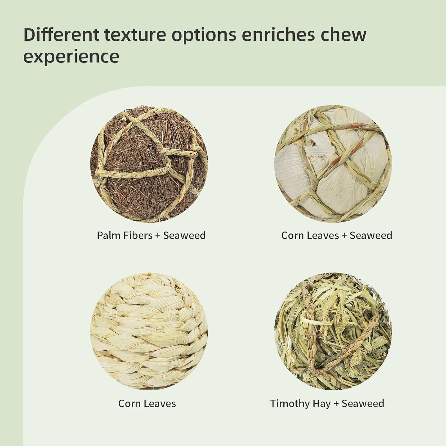 Pelotas de Juego para Mascotas Andwe - Paquete de 4