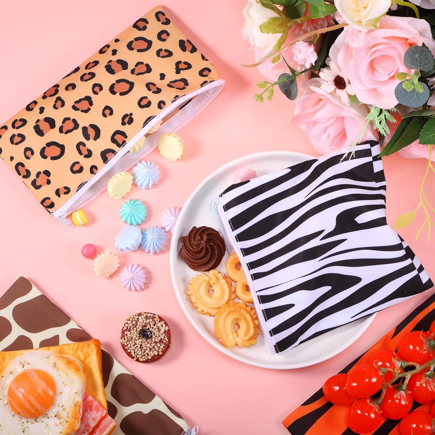 Bolsas de Sándwich Reutilizables Paterr 4 Pcs Multicolor