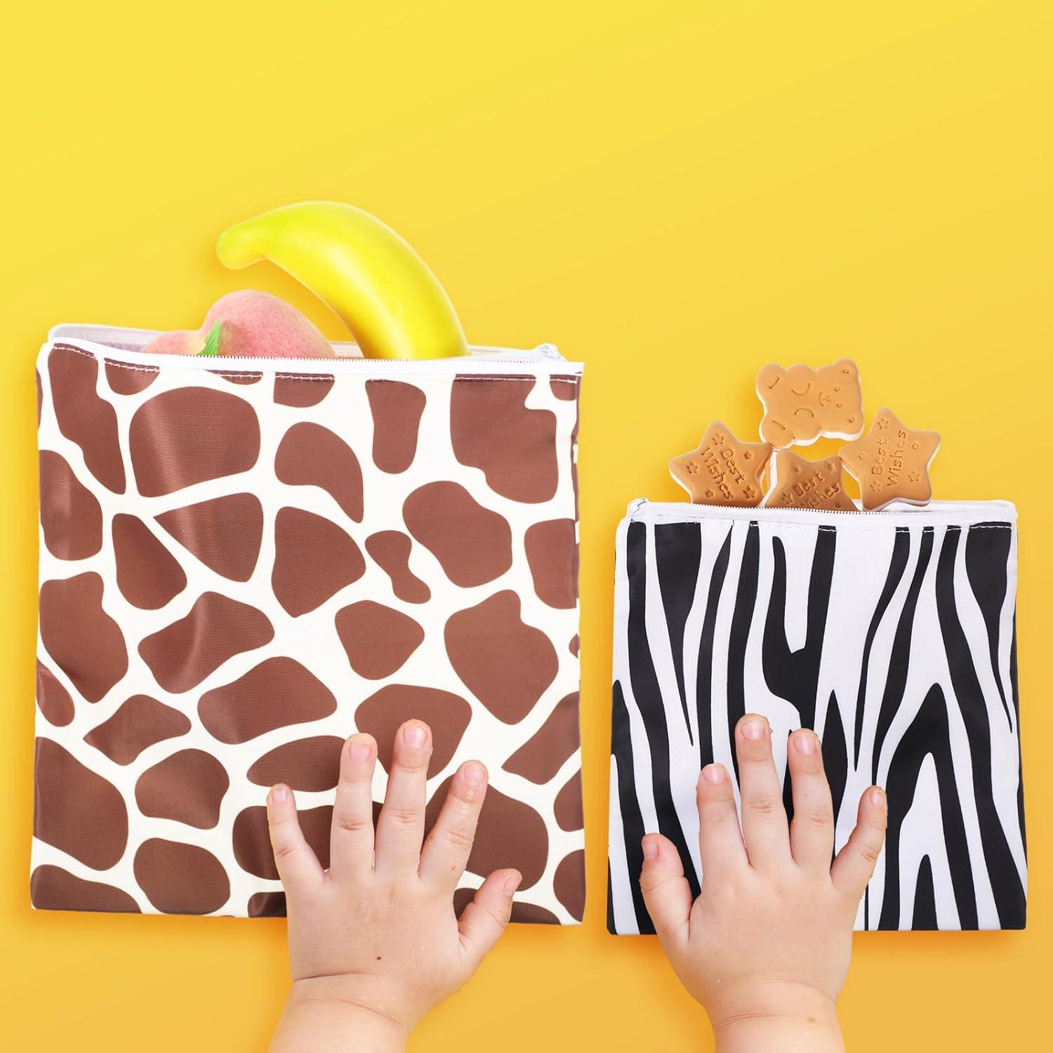 Bolsas de Sándwich Reutilizables Paterr 4 Pcs Multicolor