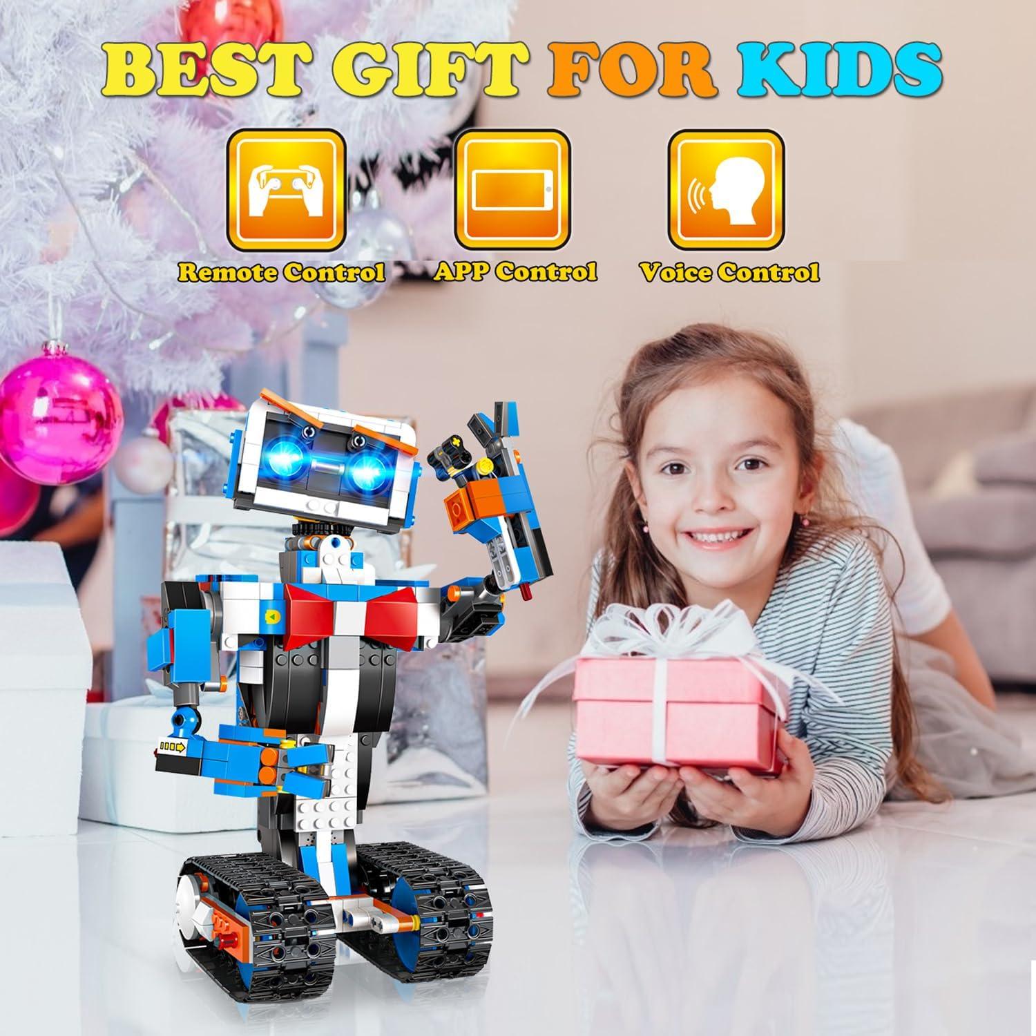 Kit de Robot Educativo OKK 635 Piezas Control Remoto APP