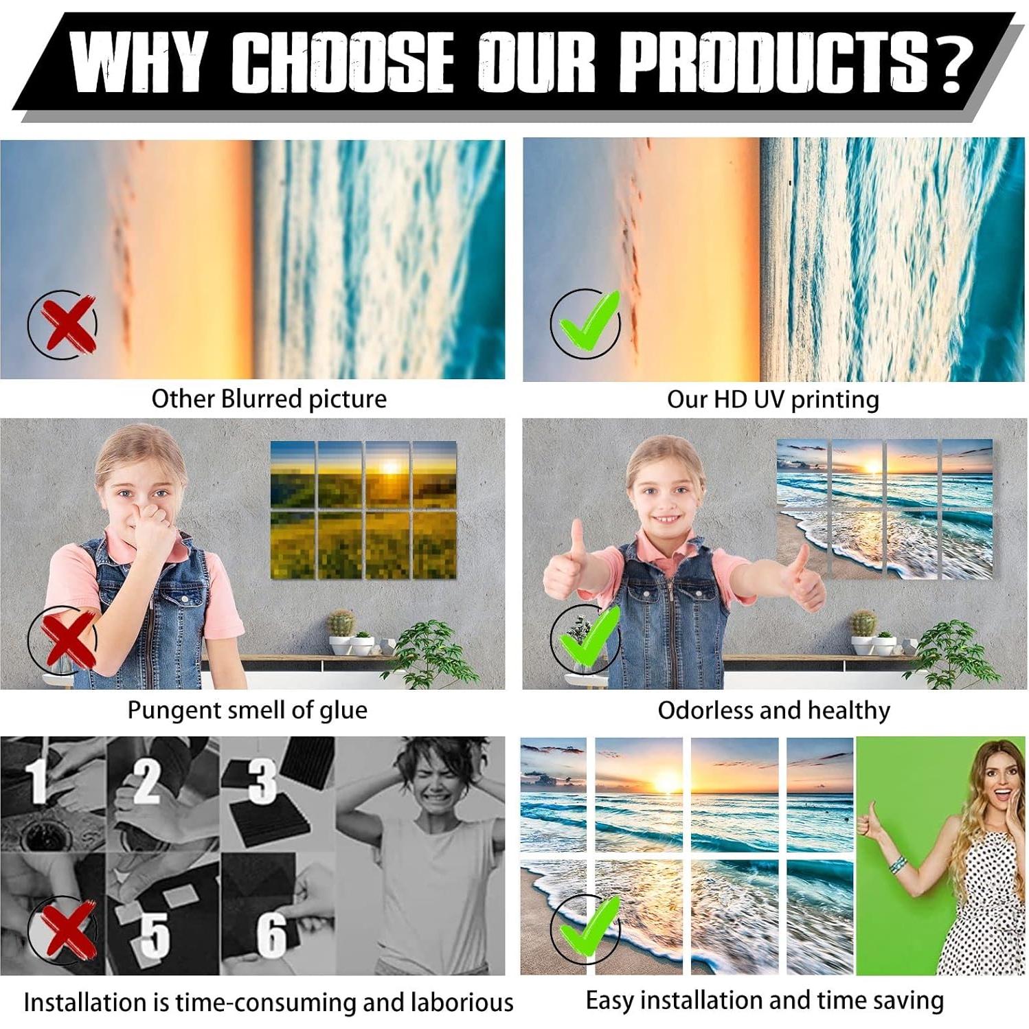 Paneles Acústicos Autoadhesivos YPY 8 Paquete 30x40 cm Decorativos