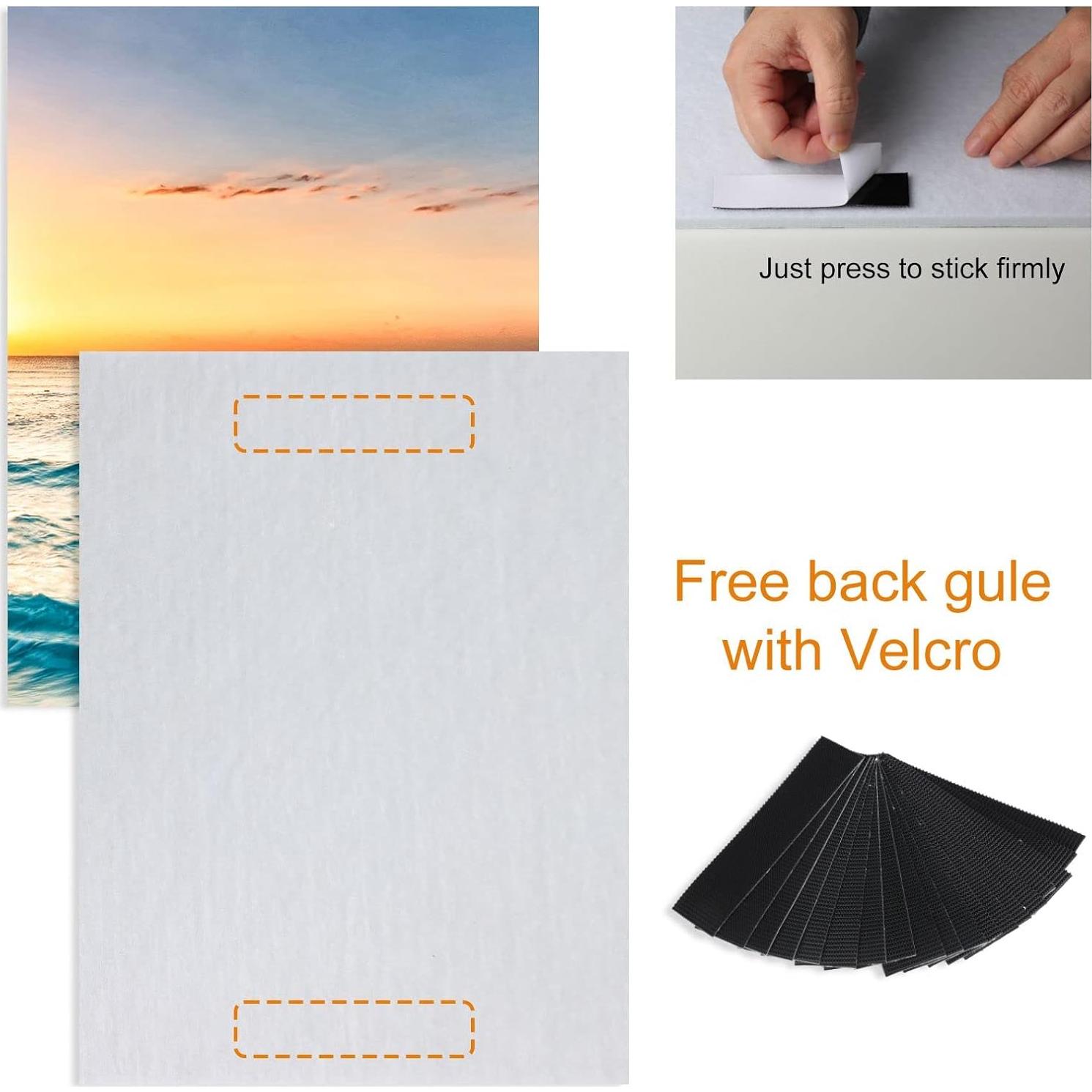 Paneles Acústicos Autoadhesivos YPY 8 Paquete 30x40 cm Decorativos