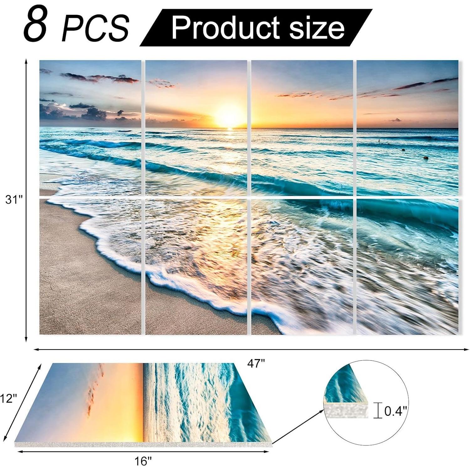 Paneles Acústicos Autoadhesivos YPY 8 Paquete 30x40 cm Decorativos