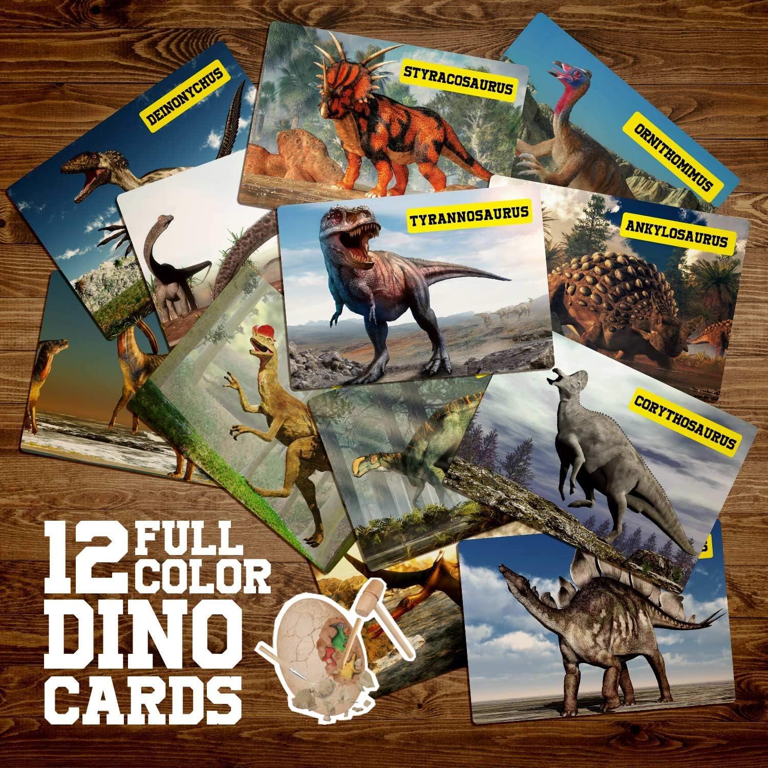 Kit de Excavación de Huevo de Dinosaurio XXTOYS Jumbo 12 Juguetes