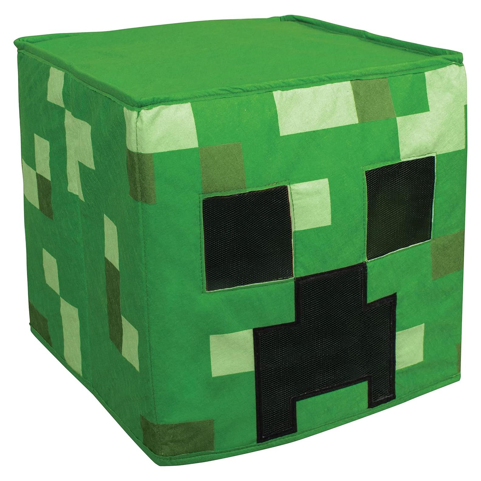 Disfraz de Cabeza de Creeper Minecraft - Máscara Oficial Única