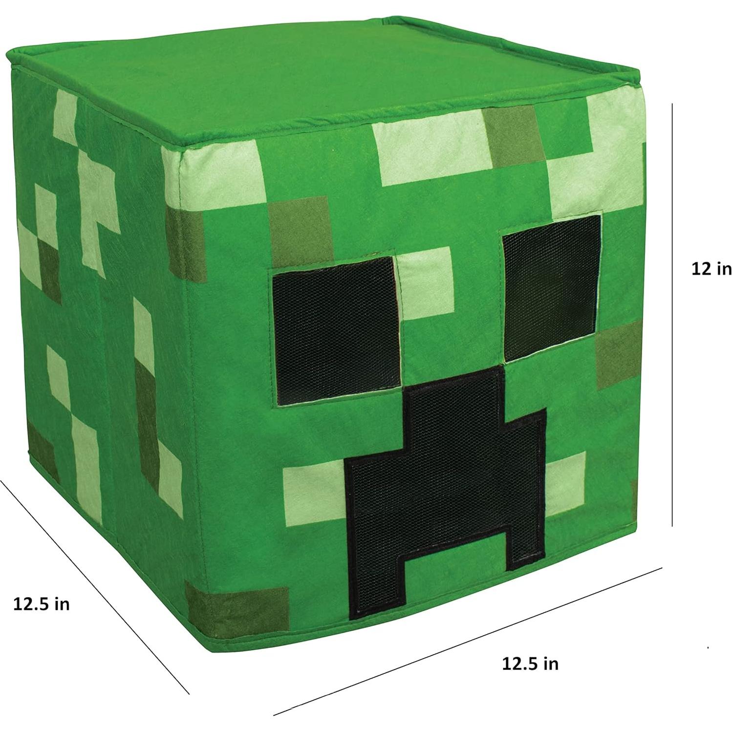 Disfraz de Cabeza de Creeper Minecraft - Máscara Oficial Única