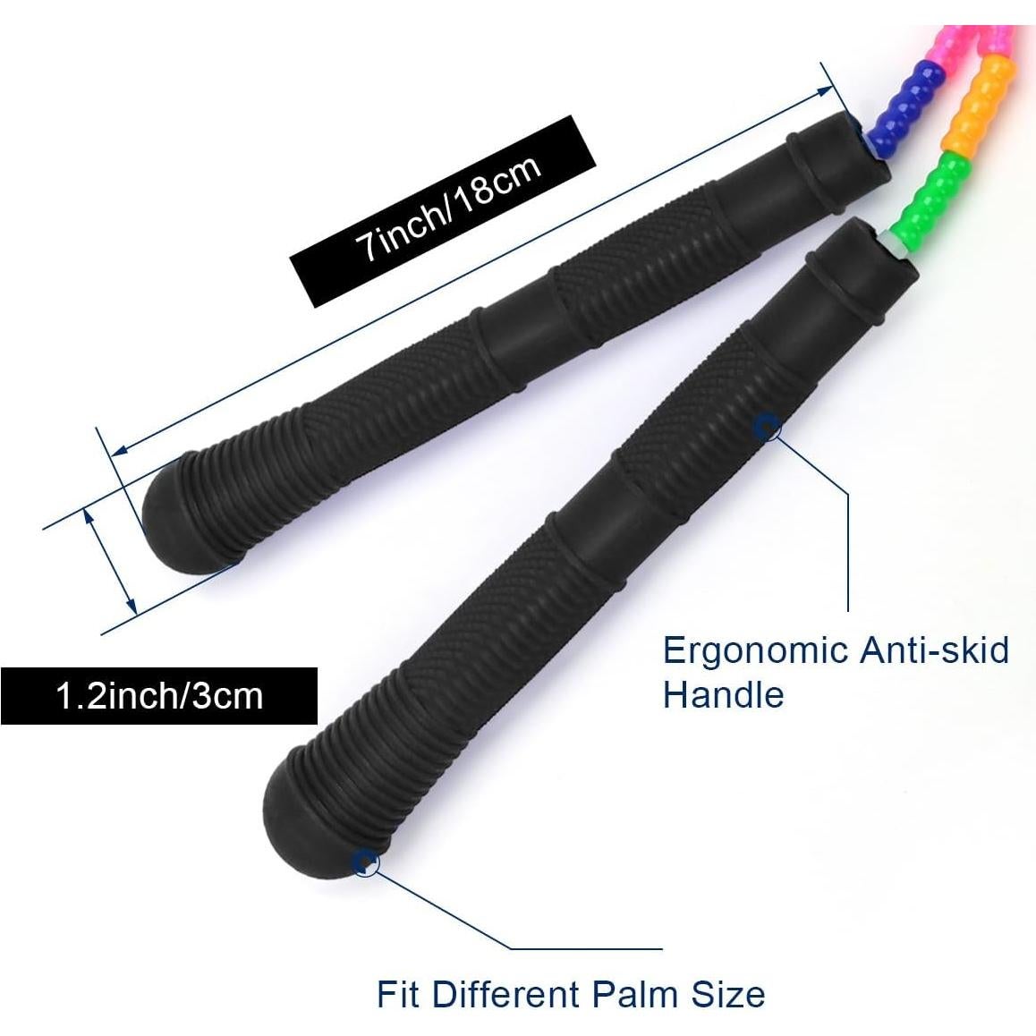 Cuerda de Salto Doble Dutch Coolrunner 4.88m Ajustable