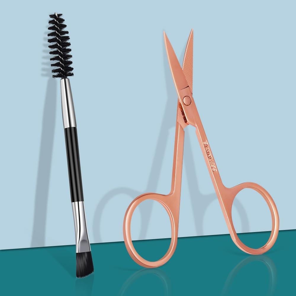 Set de Pinzas de Precisión TsMADDTs con Estuche Rosa