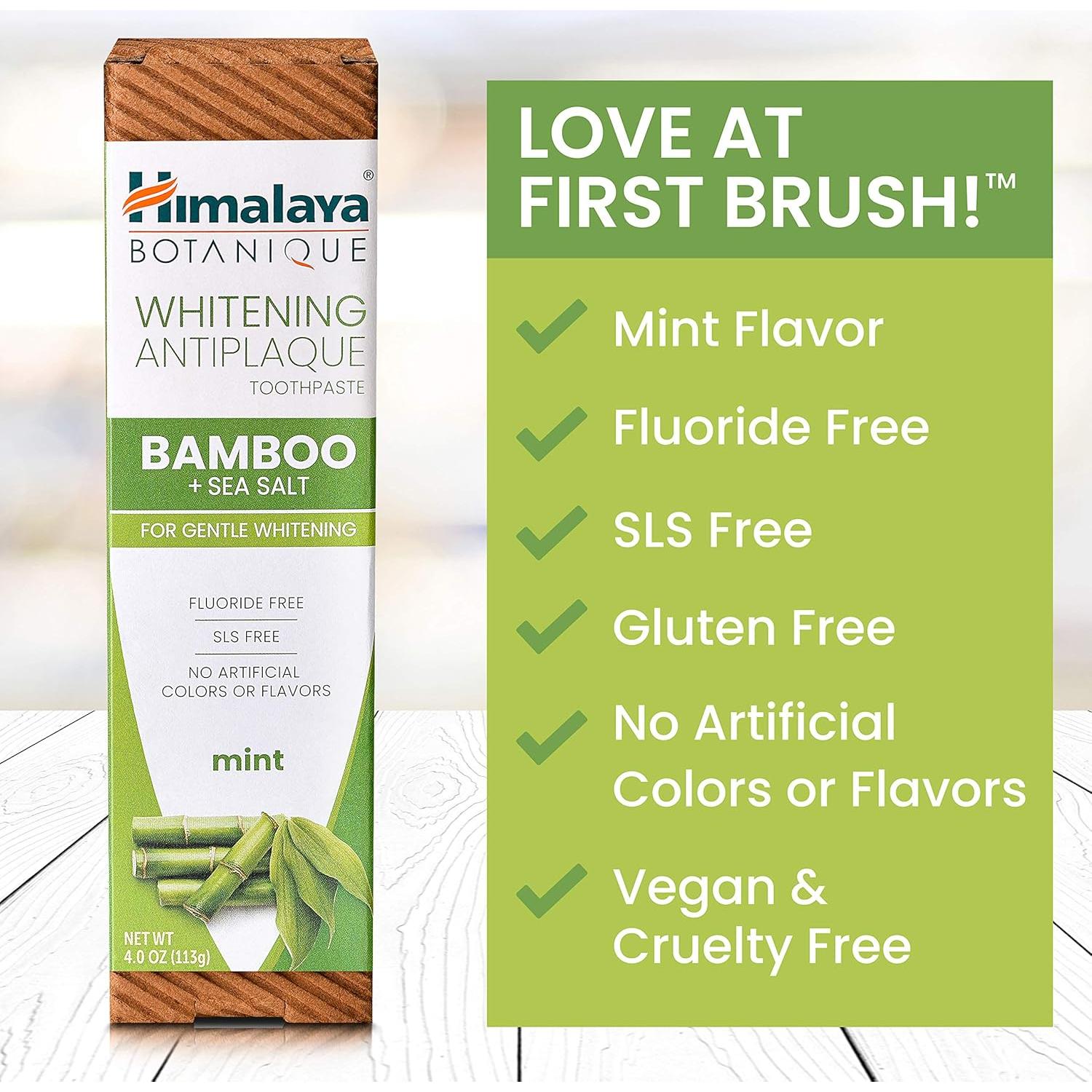 Pasta de Dientes Antiplaca Blanqueadora Himalaya 113 g