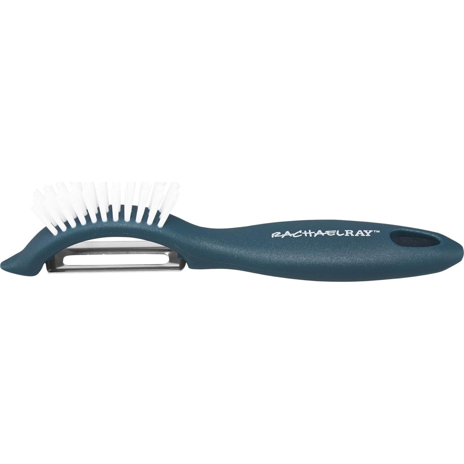 Pelador y Cepillo de Verduras Rachael Ray Veg-A-Peel Grande Azul