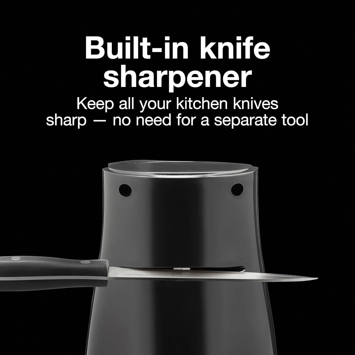 Abrelatas Eléctrico Proctor Silex 75217PS con Afilador y Limpieza Fácil