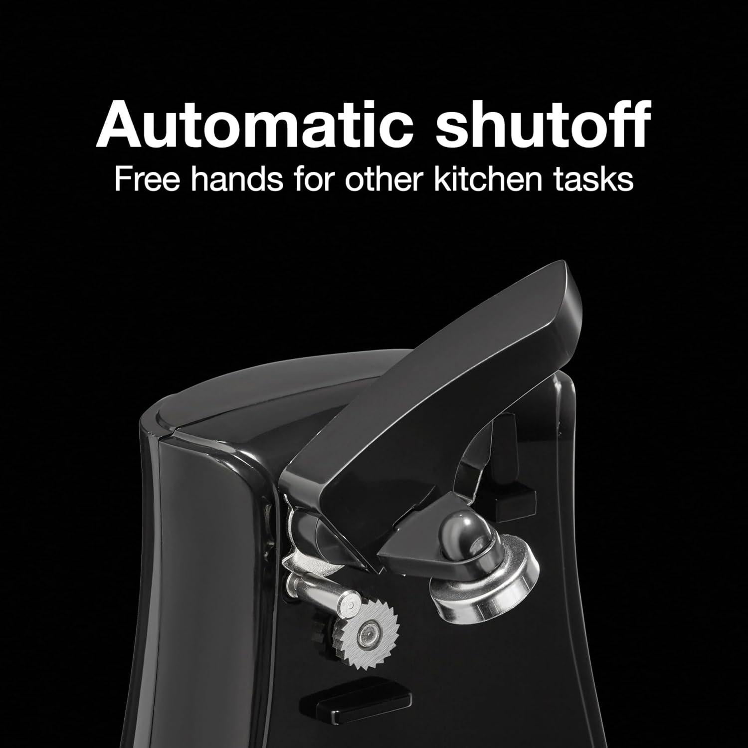 Abrelatas Eléctrico Proctor Silex 75217PS con Afilador y Limpieza Fácil