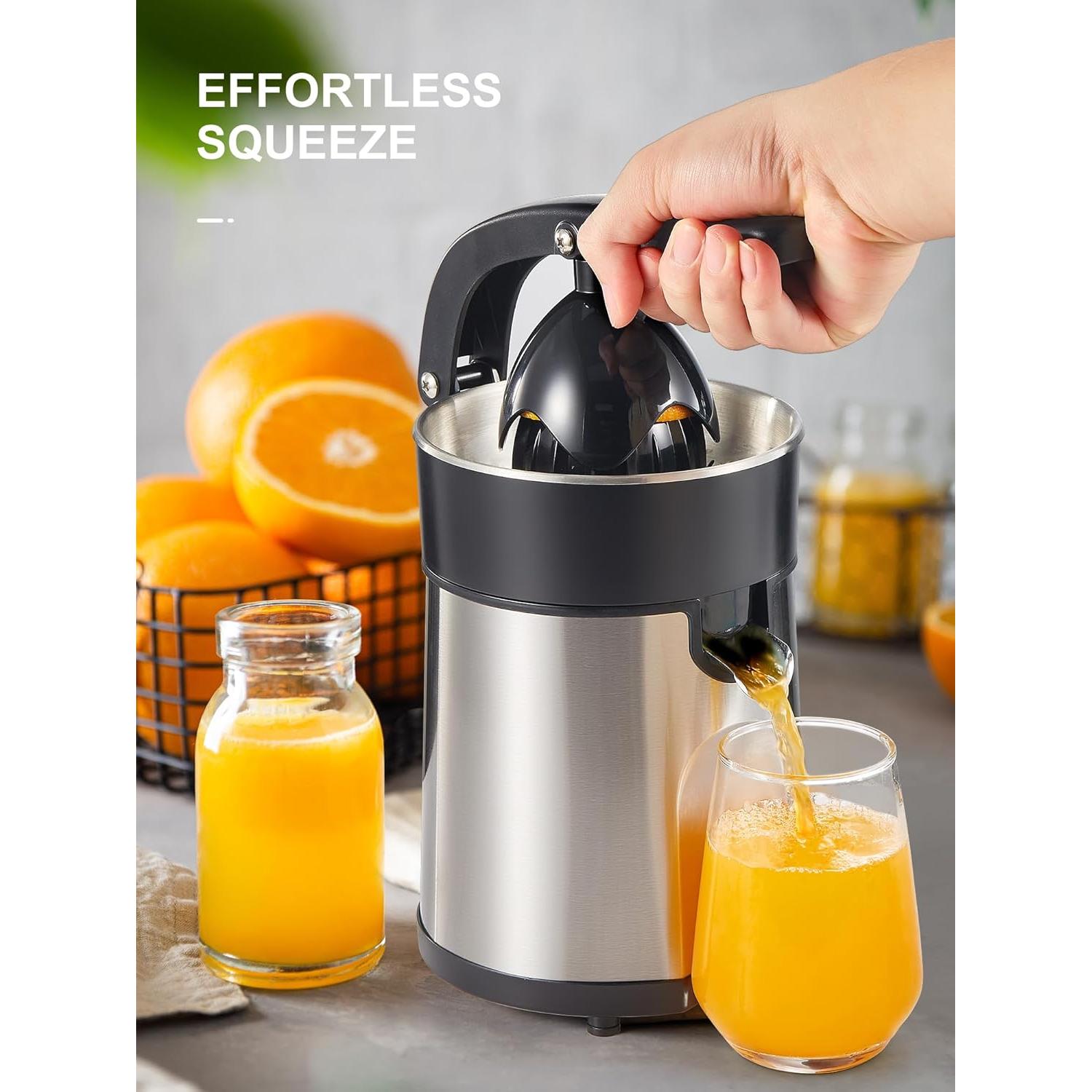 Exprimidor Eléctrico de Cítricos Reemix 85W Acero Inoxidable