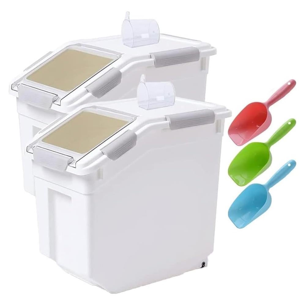 Contenedor de Almacenamiento de Alimentos Mairuker 25L Hermético