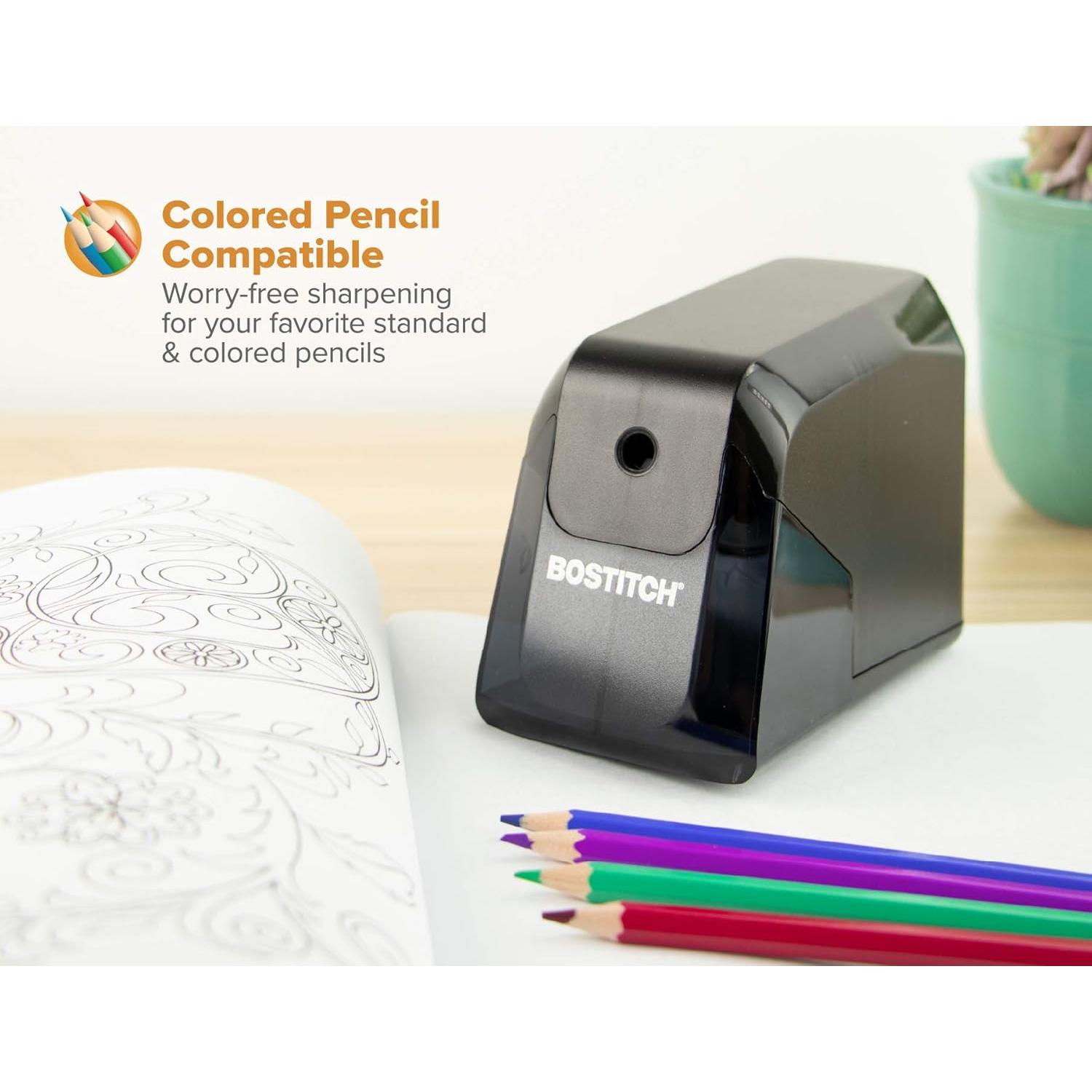 Sacapuntas a Batería Bostitch BPS4-BLK, Negro, 4X Vida Cortador