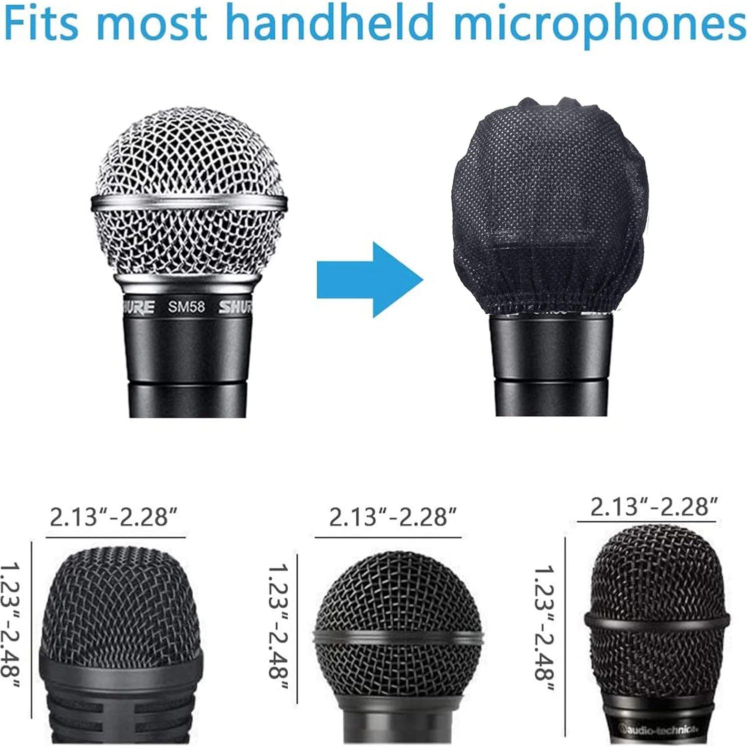 400 Fundas Desechables para Micrófono TENGYES - Tela No Tejida