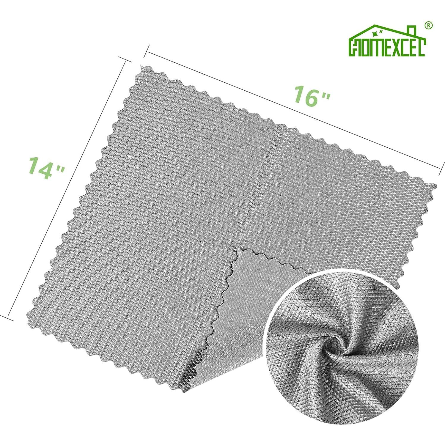 Paños de Microfibra Grises HOMEXCEL 6PK 40.64x35.56cm