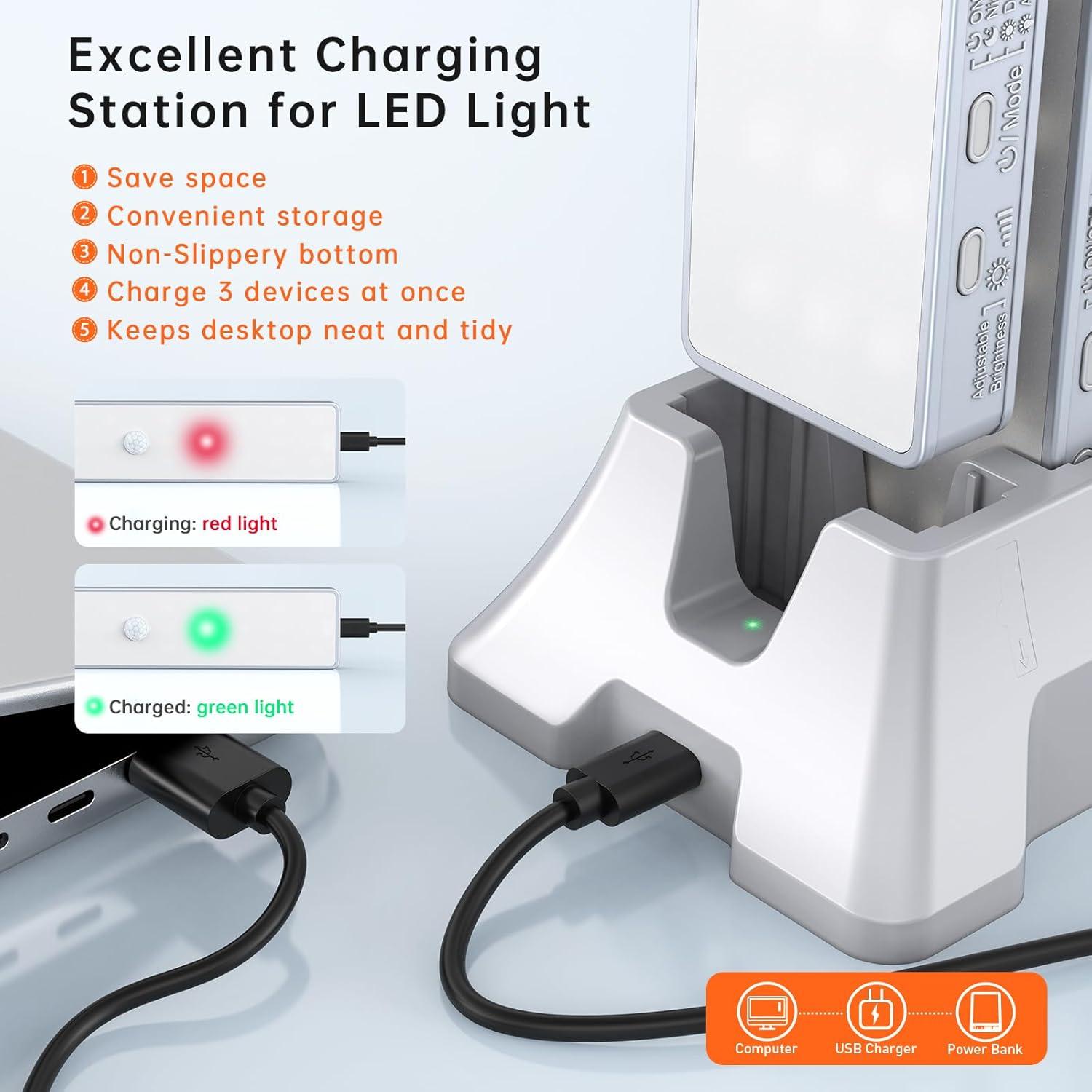 Luz LED para Armario Luzbiz M200D 6 Piezas Regulable con Control Remoto