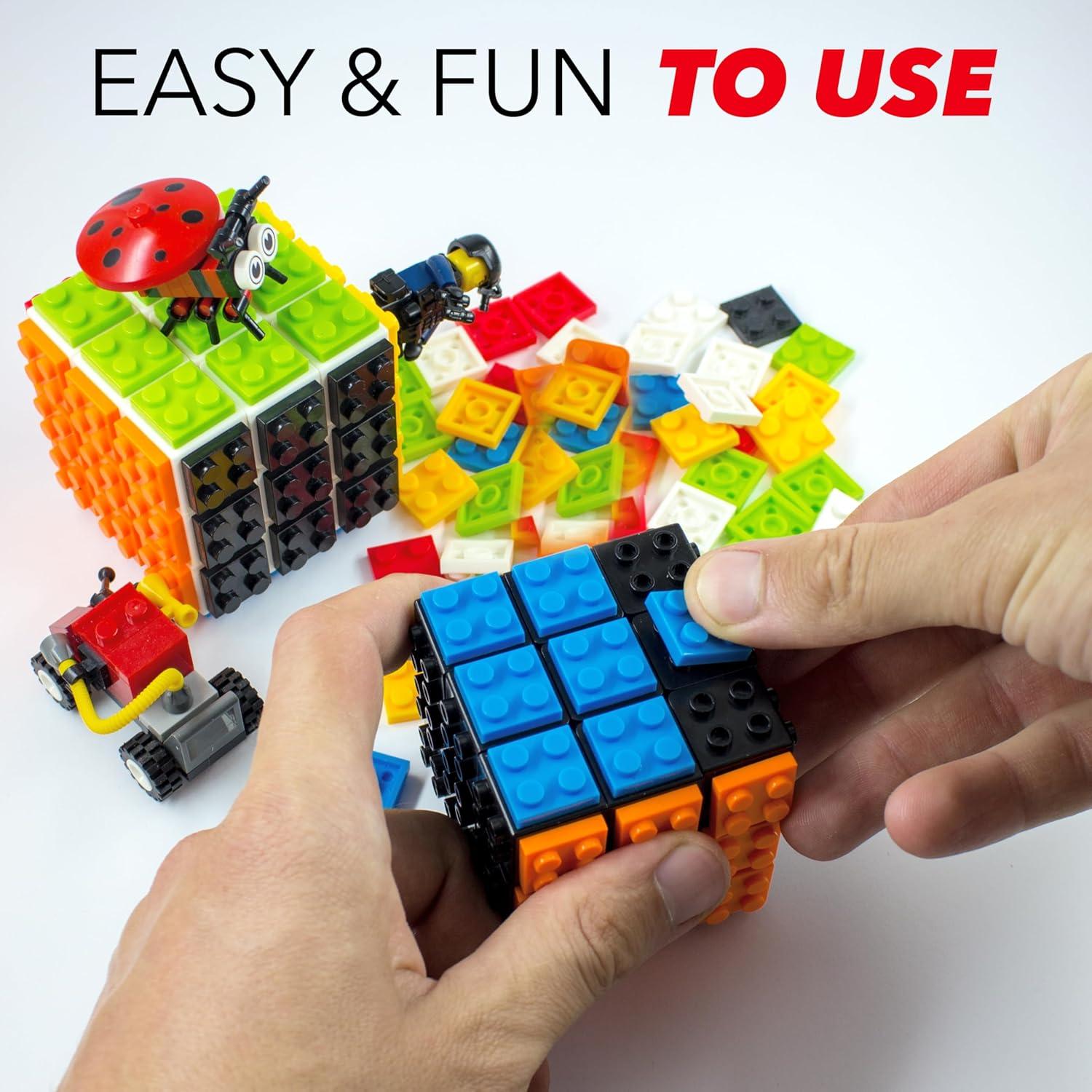 Cubo de Velocidad 3x3 TOYAMBA Negro - Juguete Educativo Compatible Lego