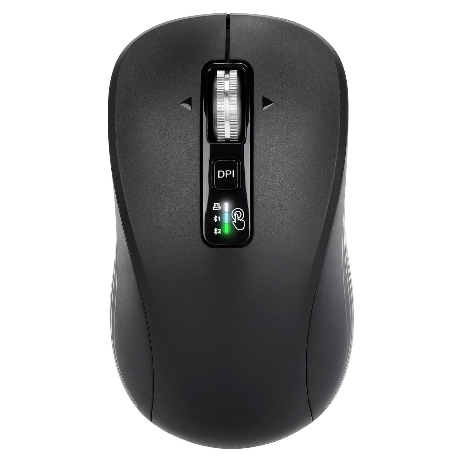 Ratón Inalámbrico CITLLA L370, 2 Bluetooth, USB, Silencioso