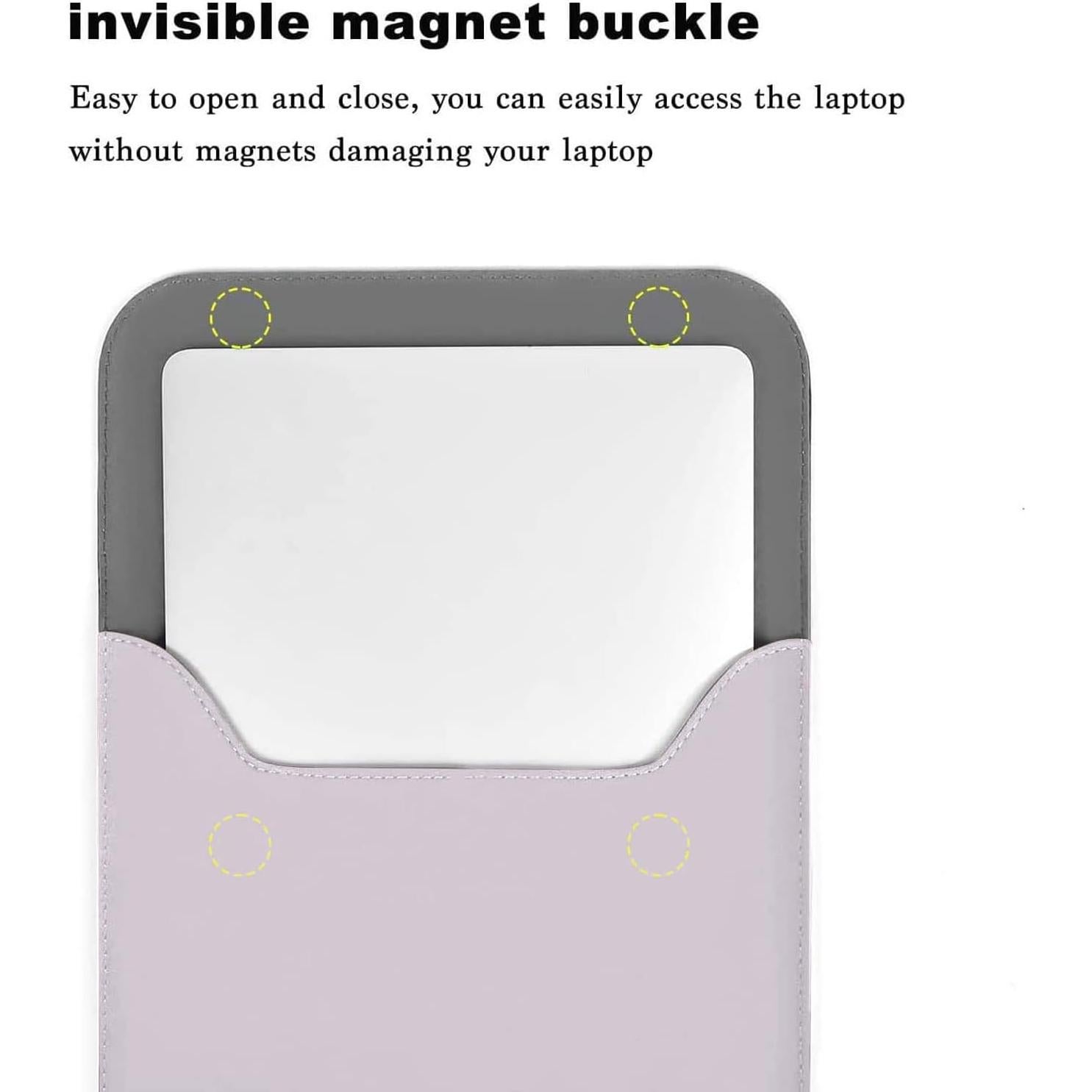 Funda para Laptop MOSISO 13" Lila Polvoriento con Bolsa