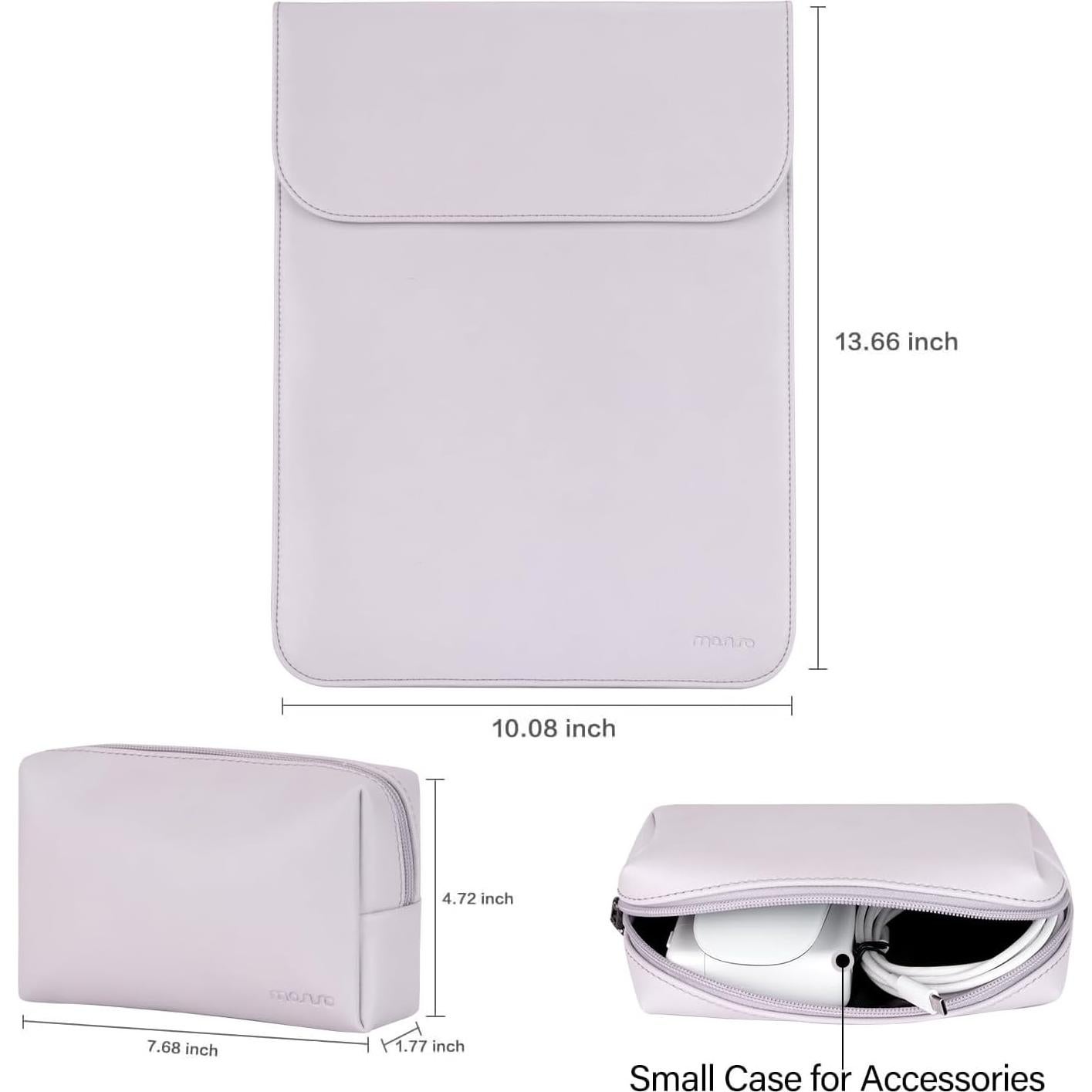 Funda para Laptop MOSISO 13" Lila Polvoriento con Bolsa