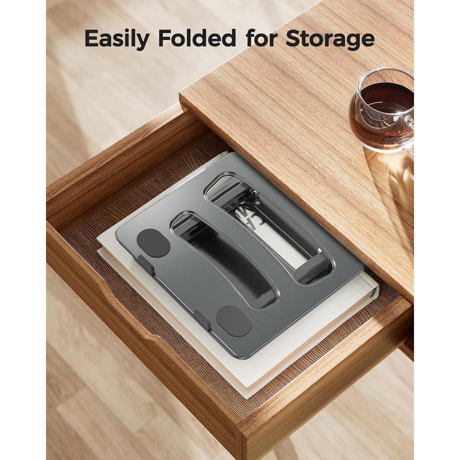 Soporte de Laptop Ajustable LORYERGO hasta 17.3" Ergonómico