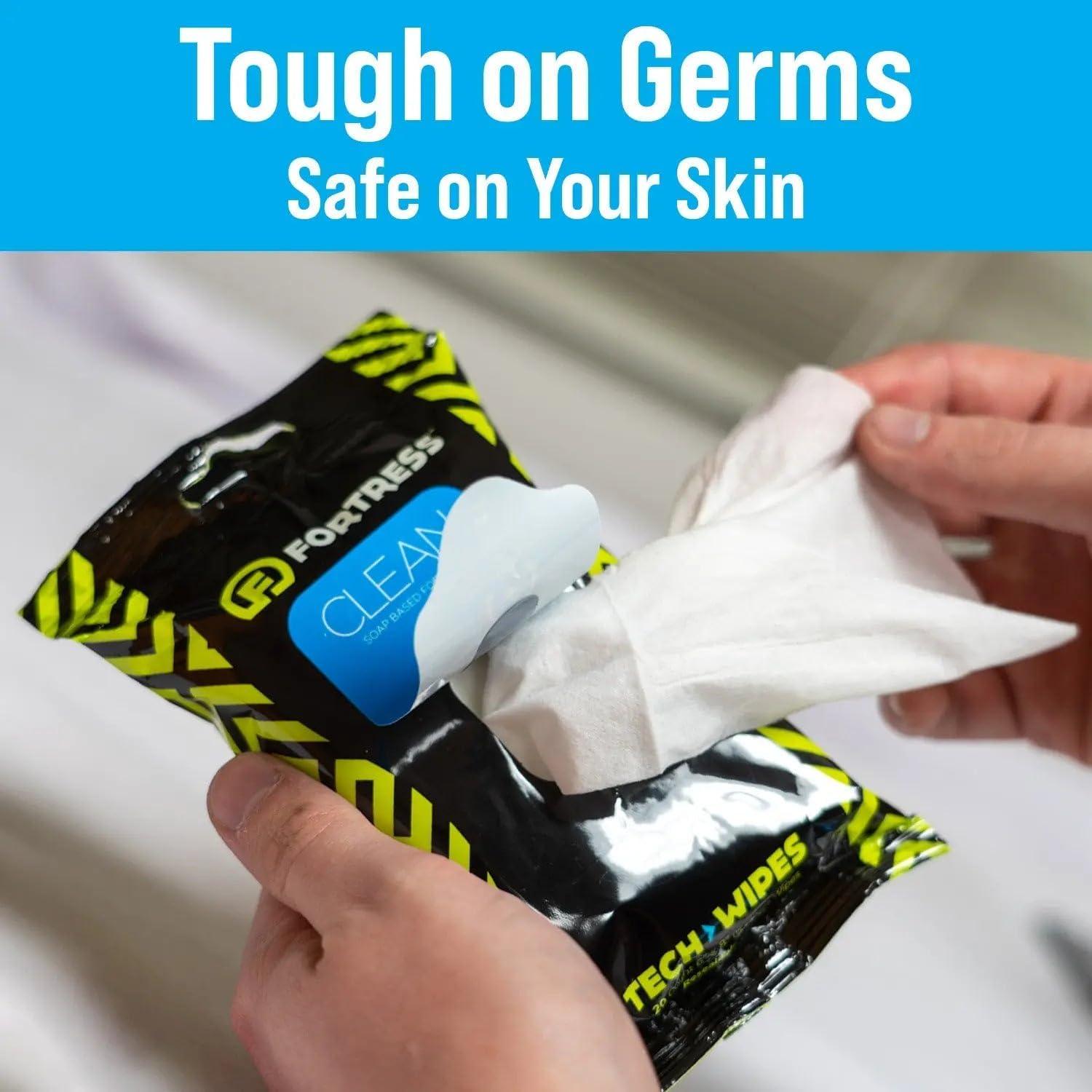 Toallitas de Limpieza Fortress para Electrónicos 25 Unidades