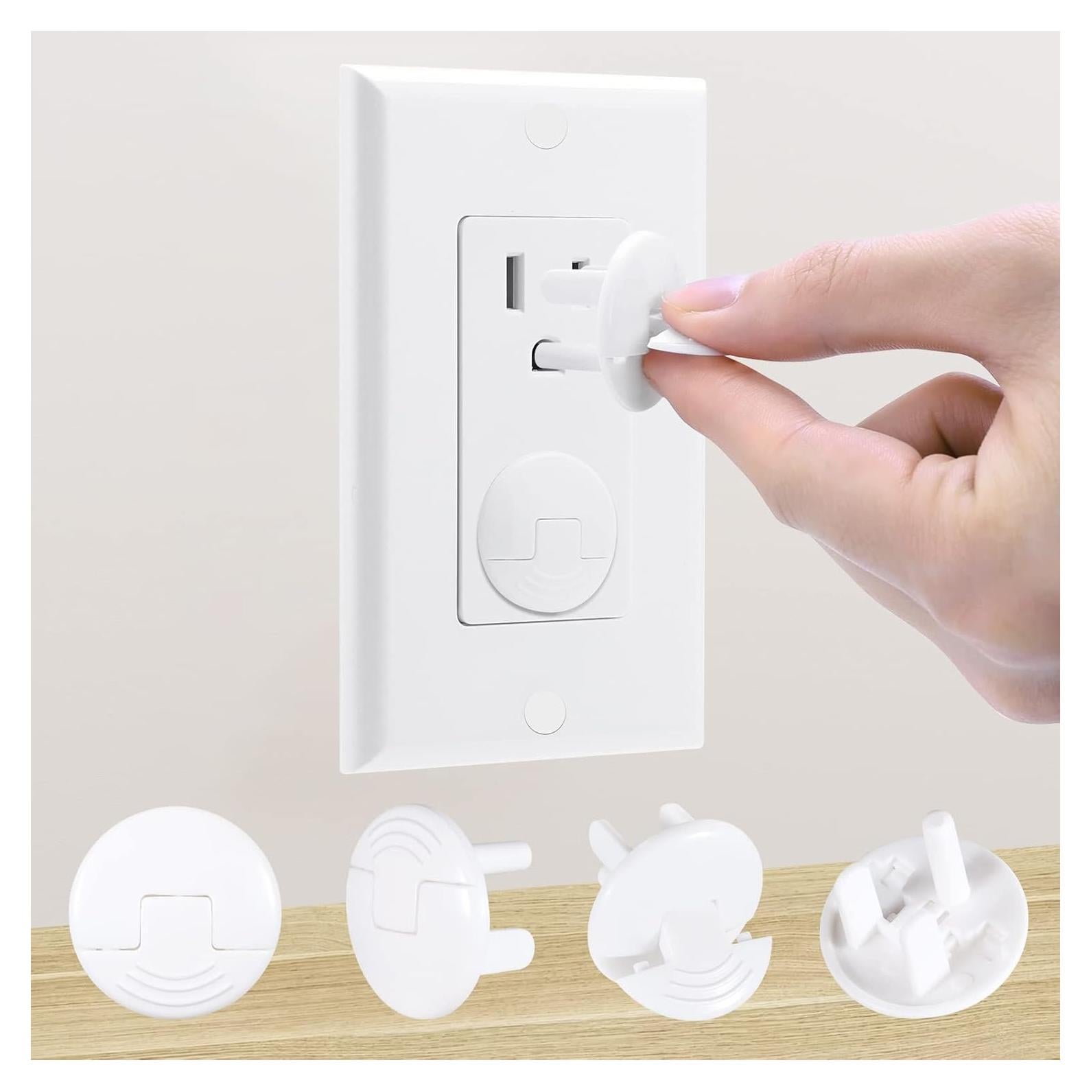 Cubiertas de Enchufe PRObebi 52 Pack a Prueba de Bebés Blanco