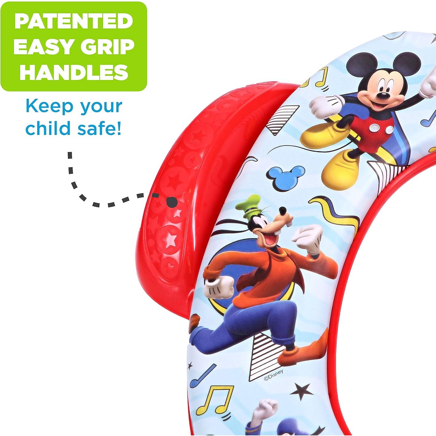 Asiento de Baño Suave Disney Mickey Mouse 33.8x6.4 cm